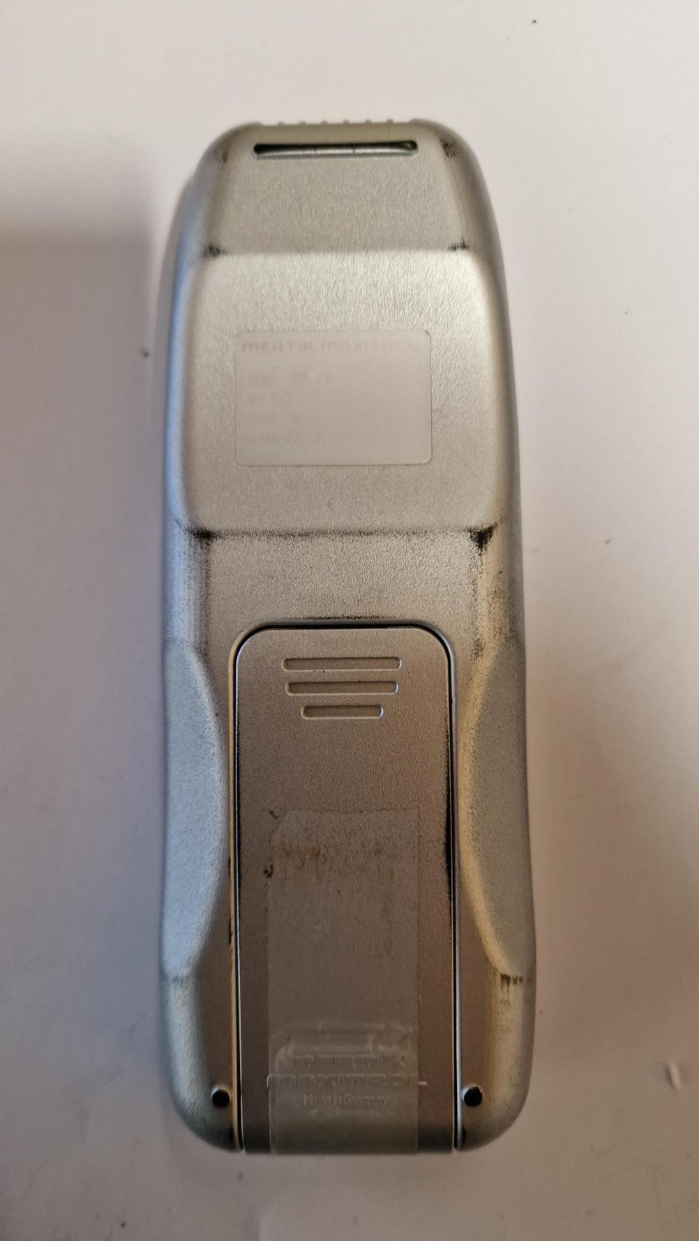 Gazco thermostatic EL0240 Remote Control - Back Image