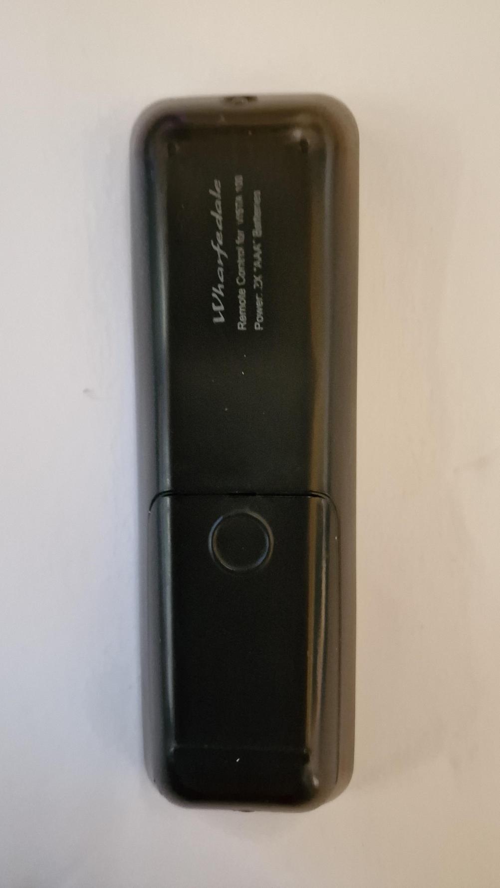 Wharfedale  Remote Control - Back Image