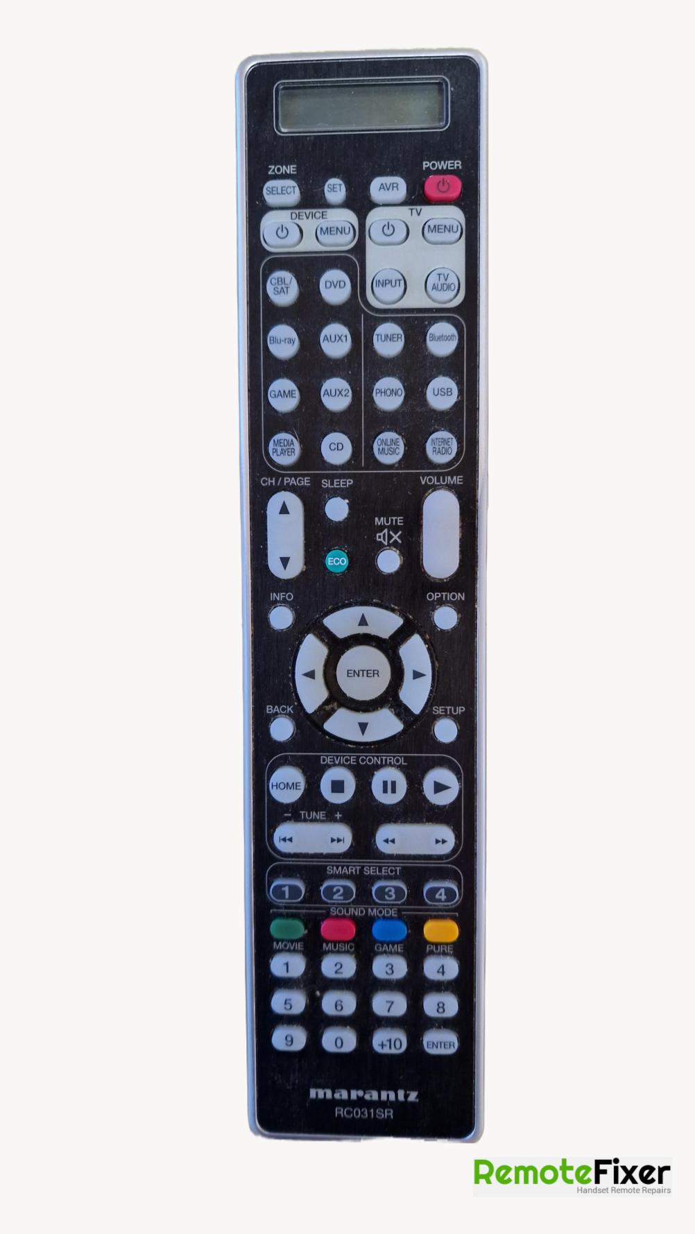 Marantz  RC031SR Remote Control - Front Image