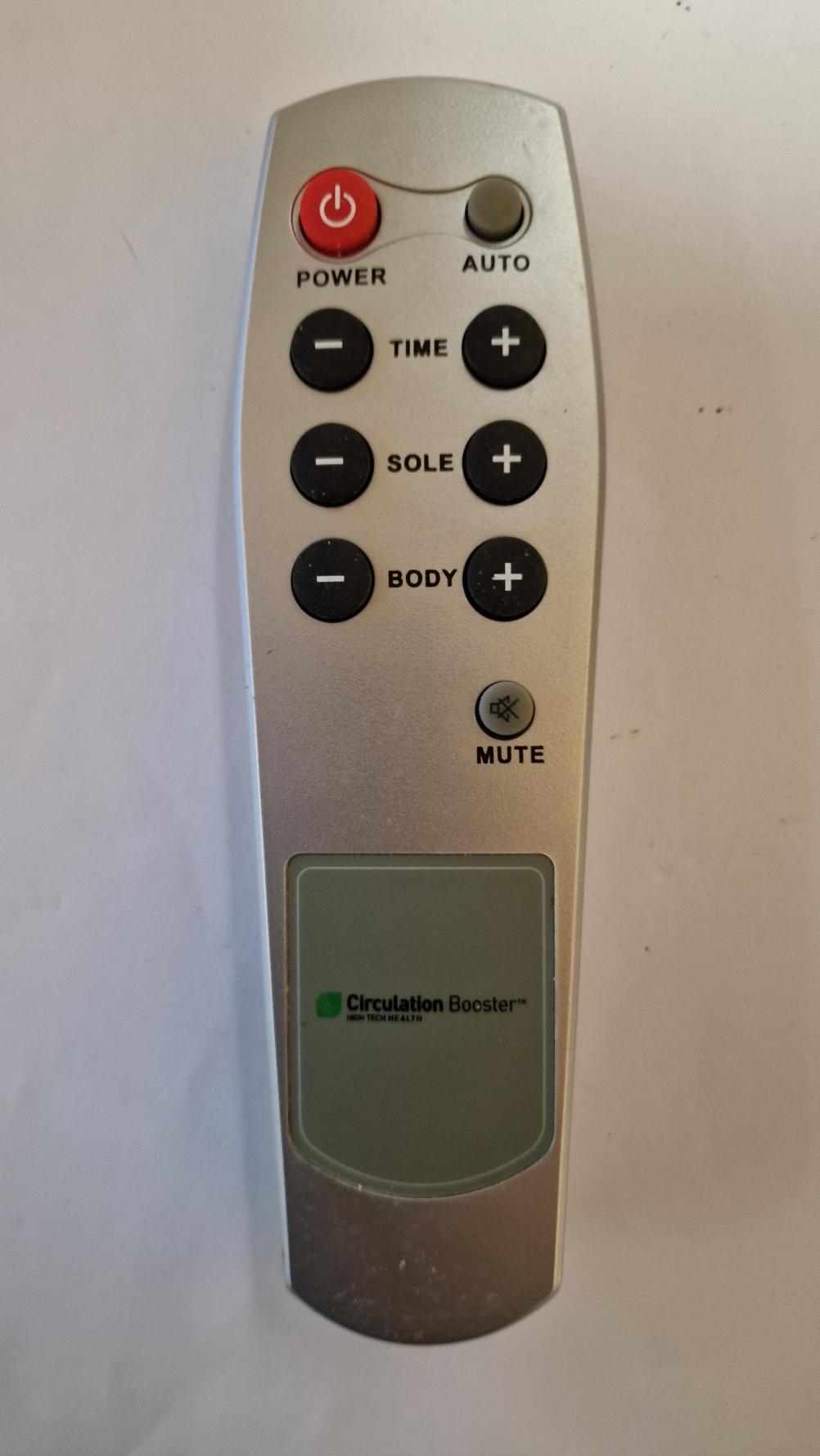 High Tech  health booster Remote Control - Front Image