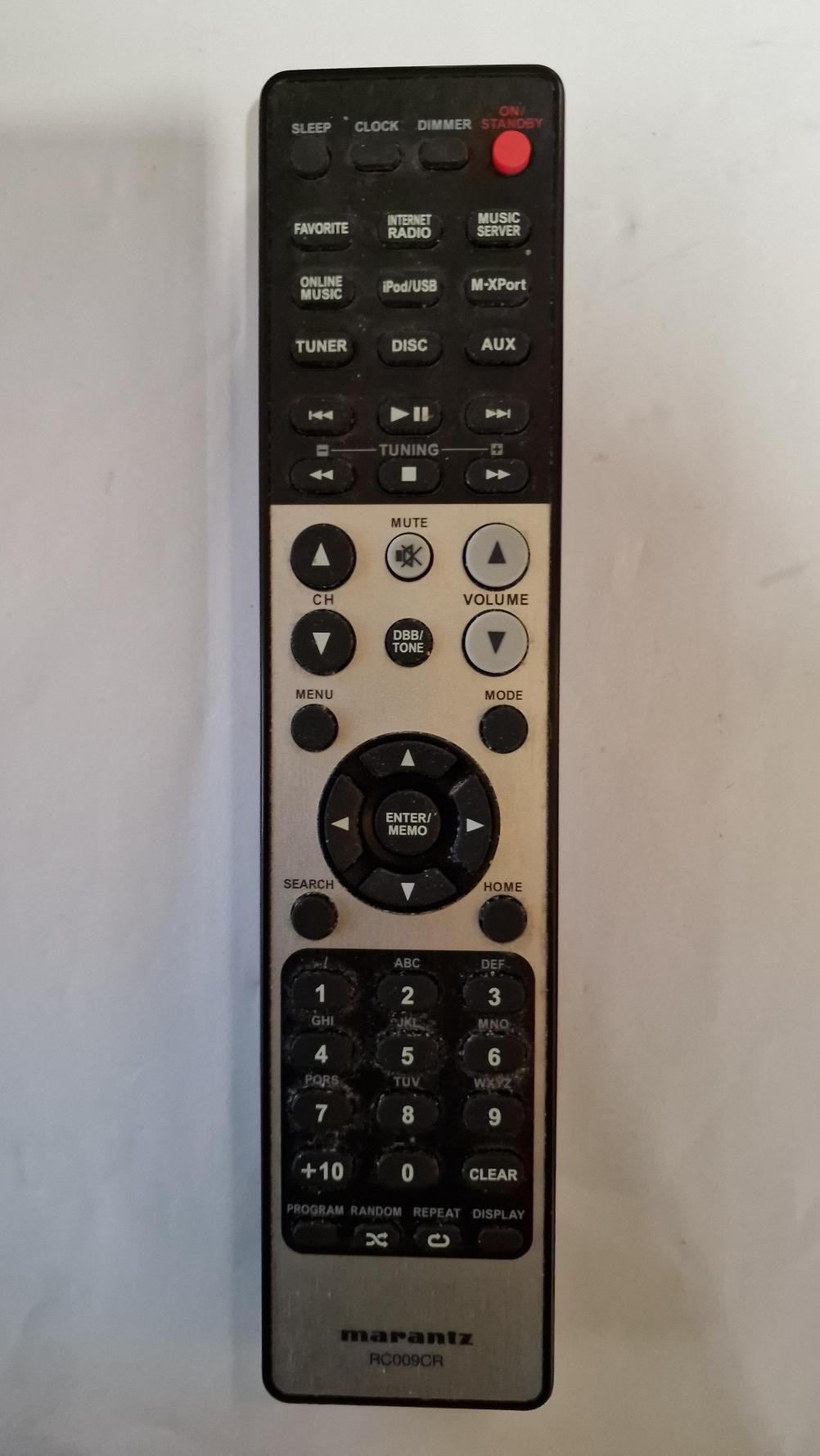 Marantz  Remote Control - Front Image