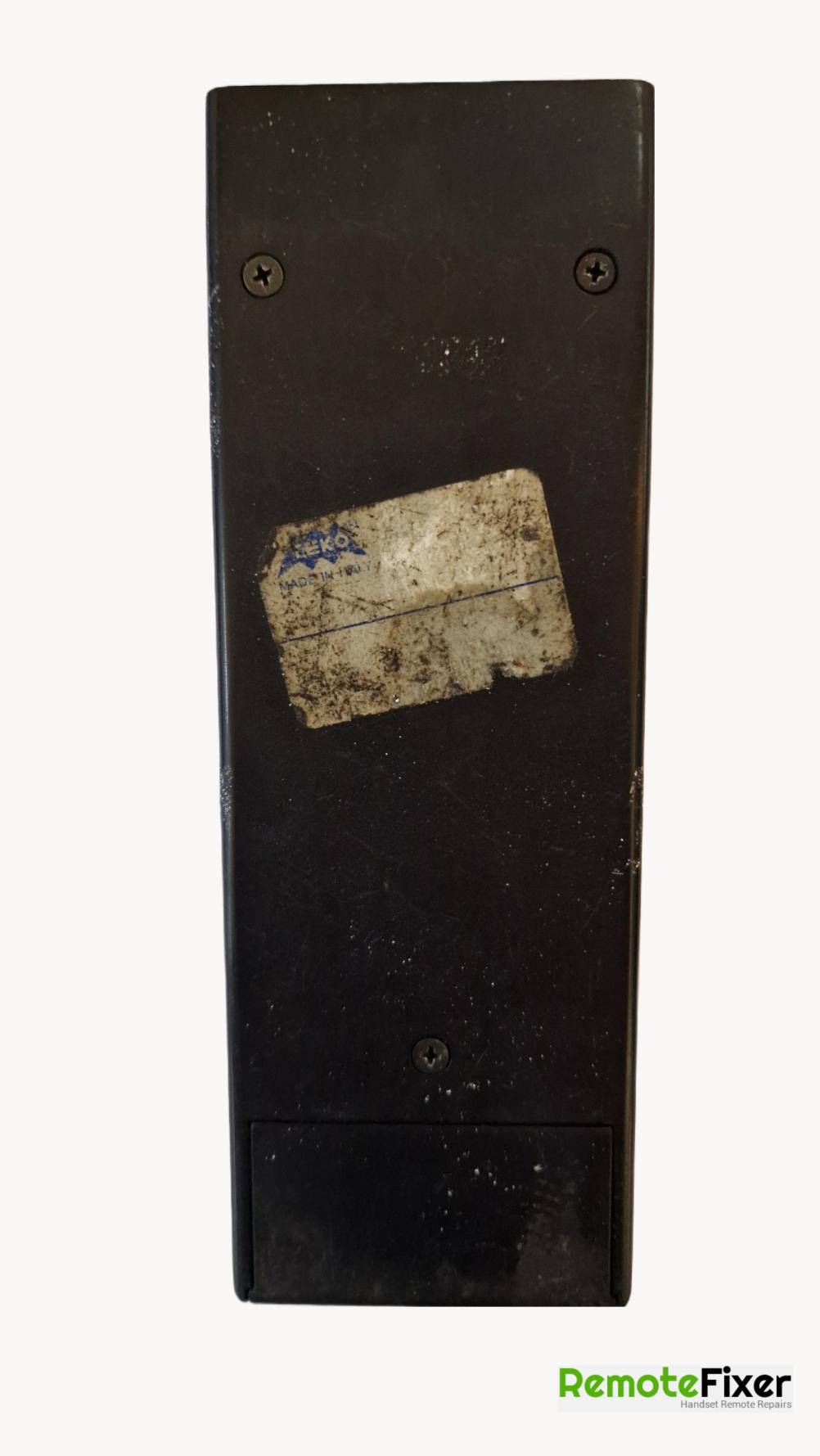 Ravaglioli RT009 Remote Control - Back Image
