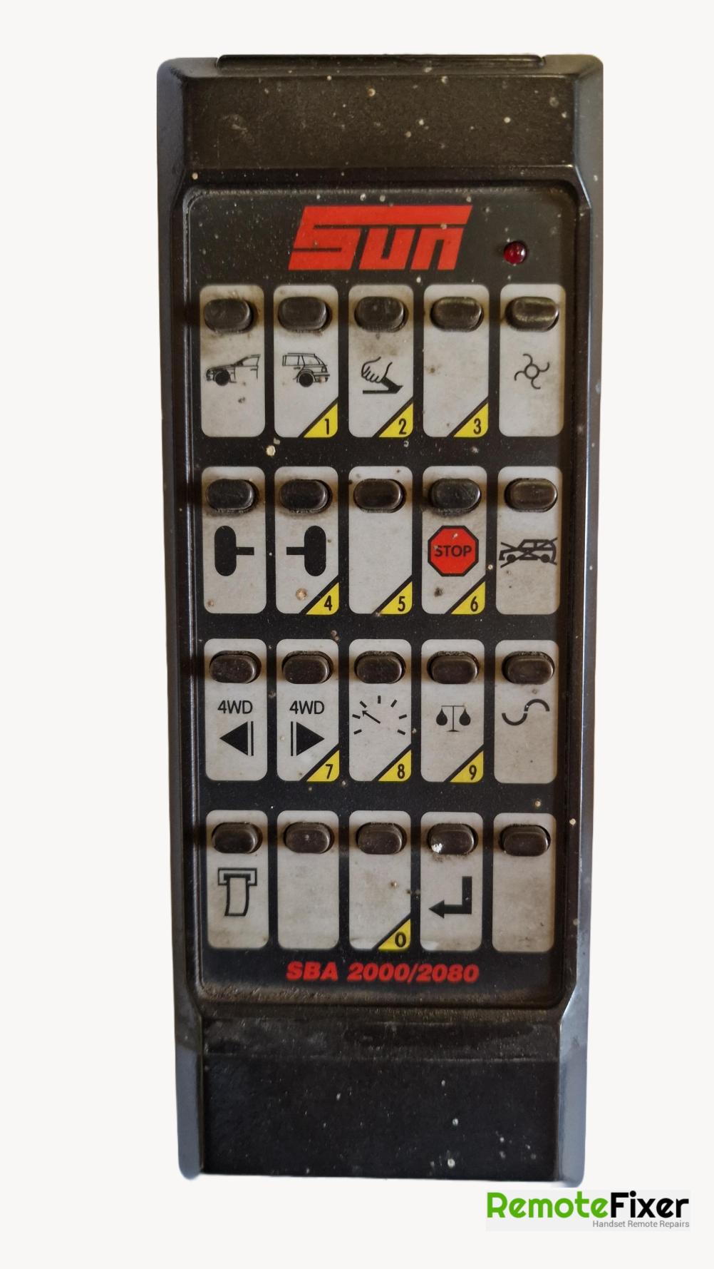 Sun  Remote Control - Front Image