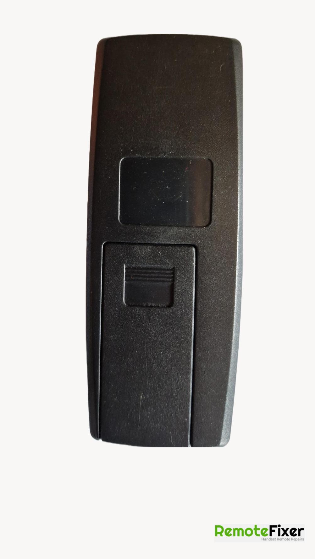 Valor  Remote Control - Back Image