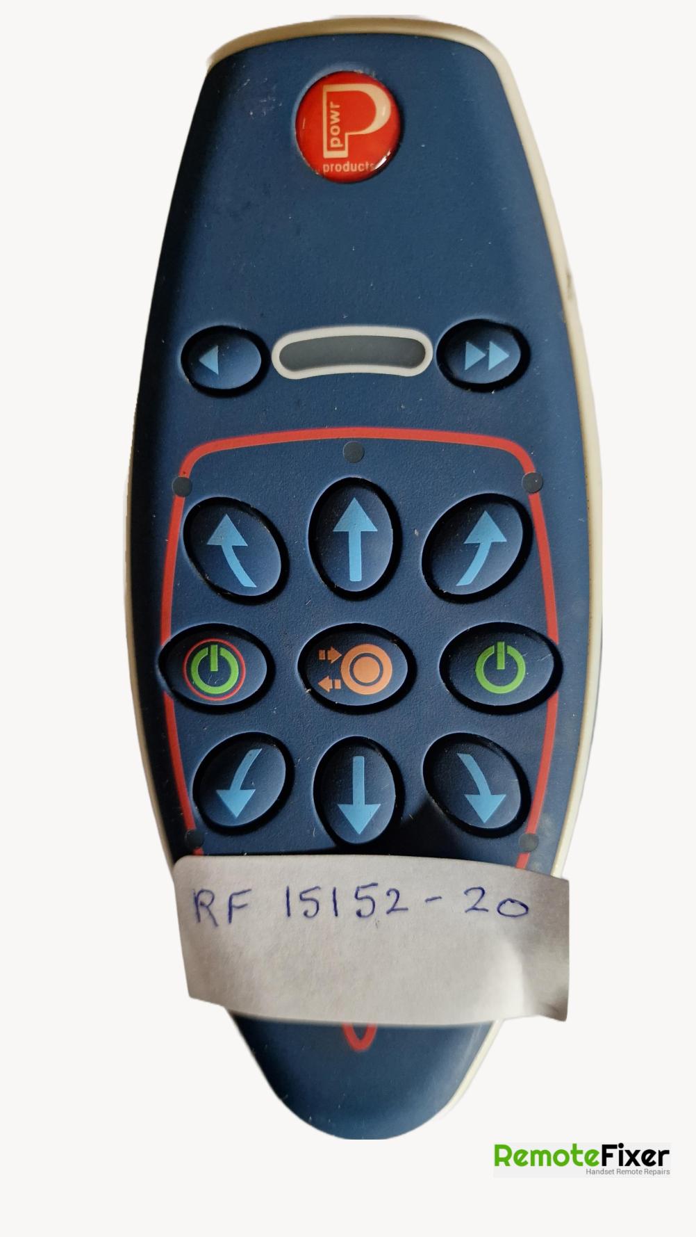 Powrtouch Single Axle Model 3/Classic Remote Control - Front Image