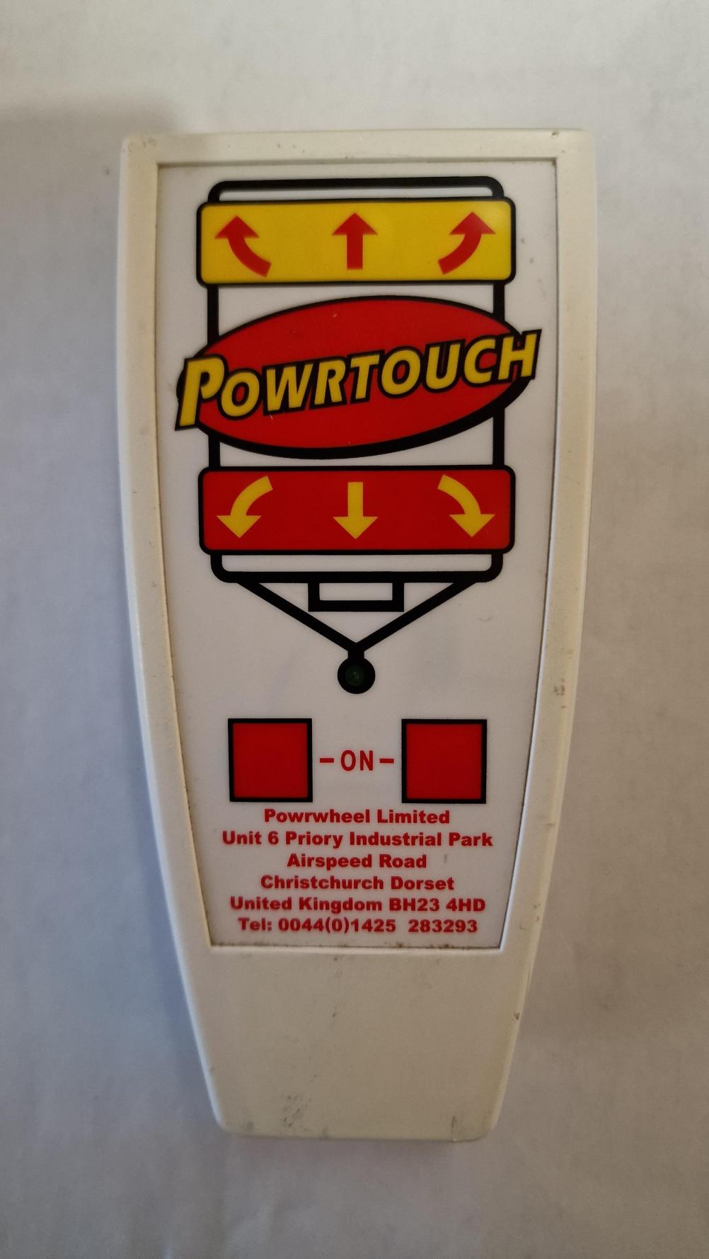 powertouch  Remote Control - Front Image