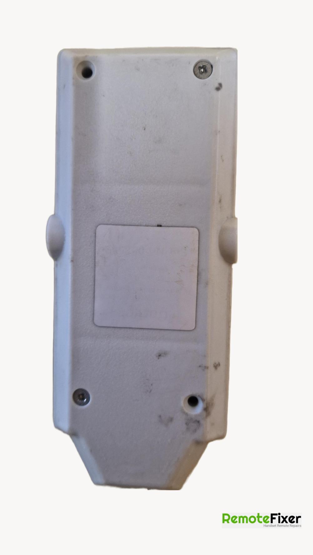 Carver  Remote Control - Back Image