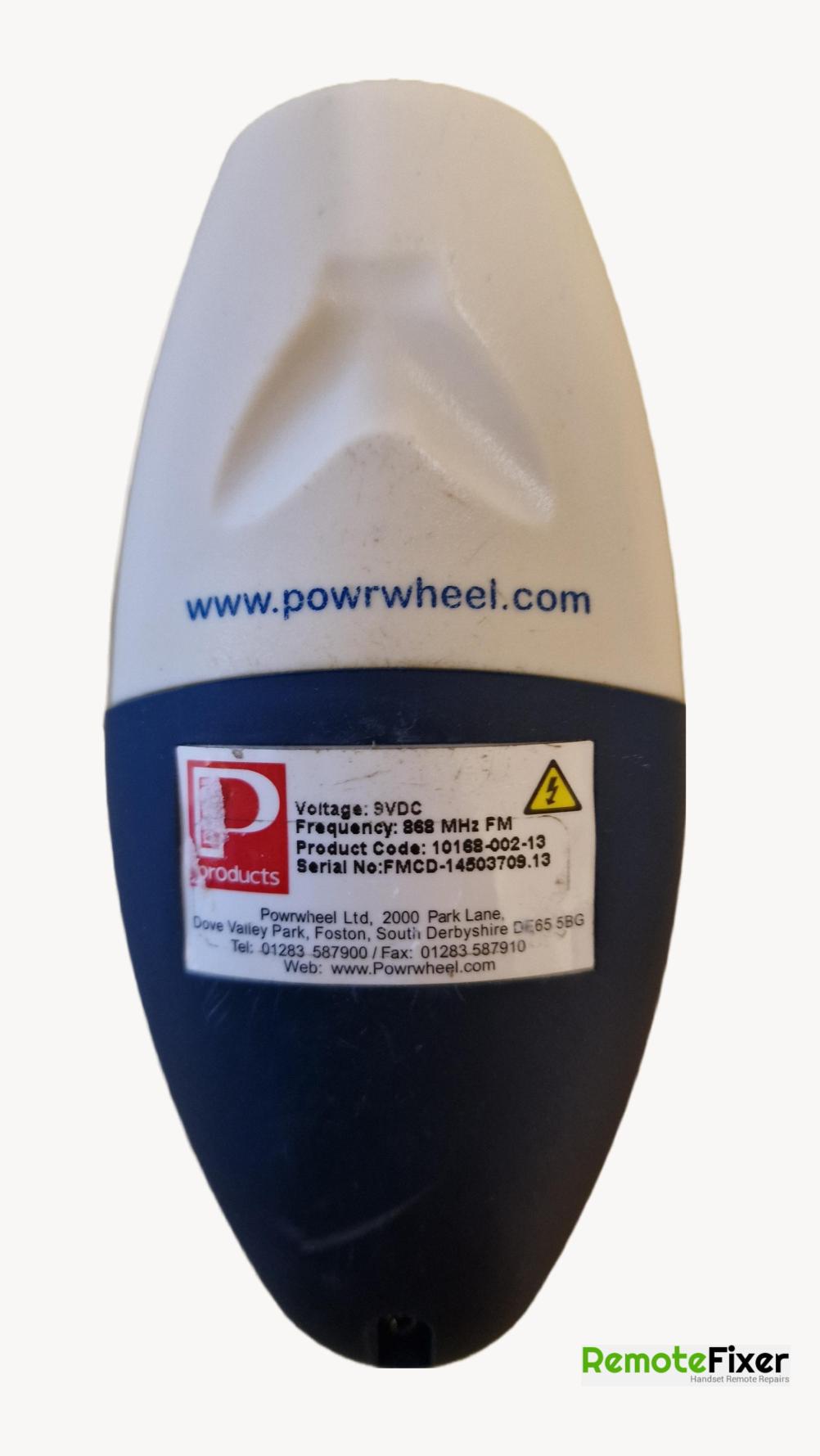 Powrwheel  Remote Control - Back Image
