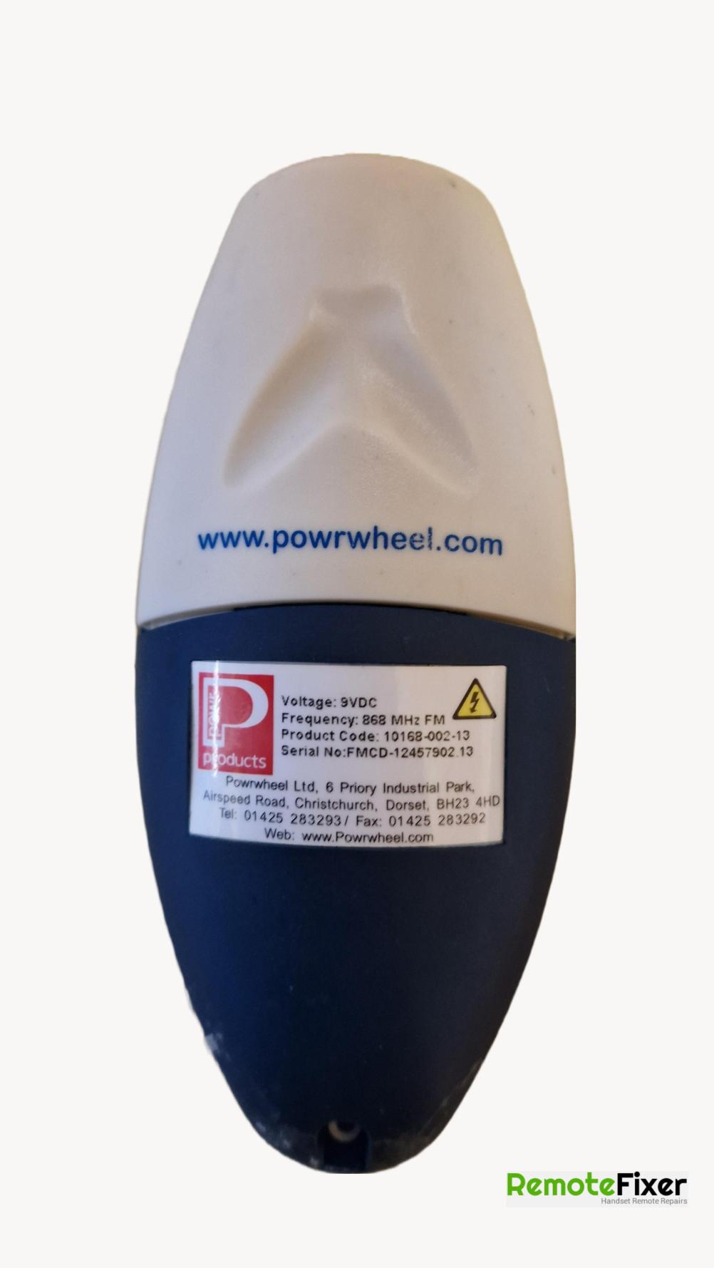 Powrwheels  Remote Control - Back Image