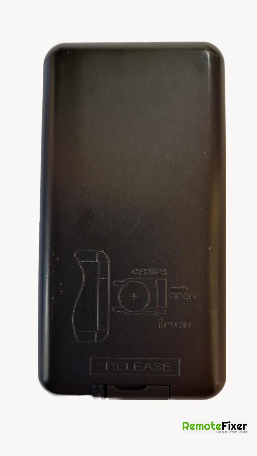 Focalpoint  Remote Control - Back Image