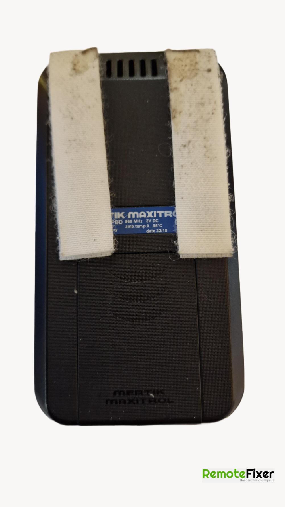 Valor - Mertik maxitrol 800RC Remote Control - Back Image