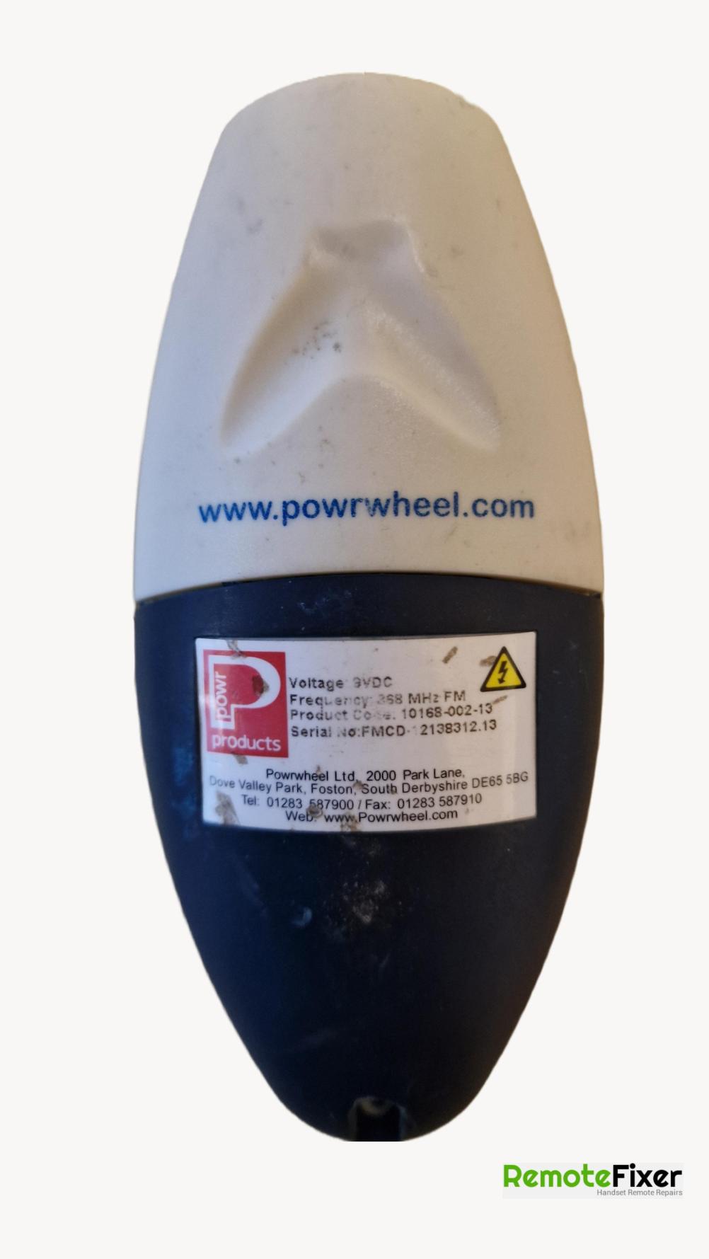 Power Wheel  Remote Control - Back Image