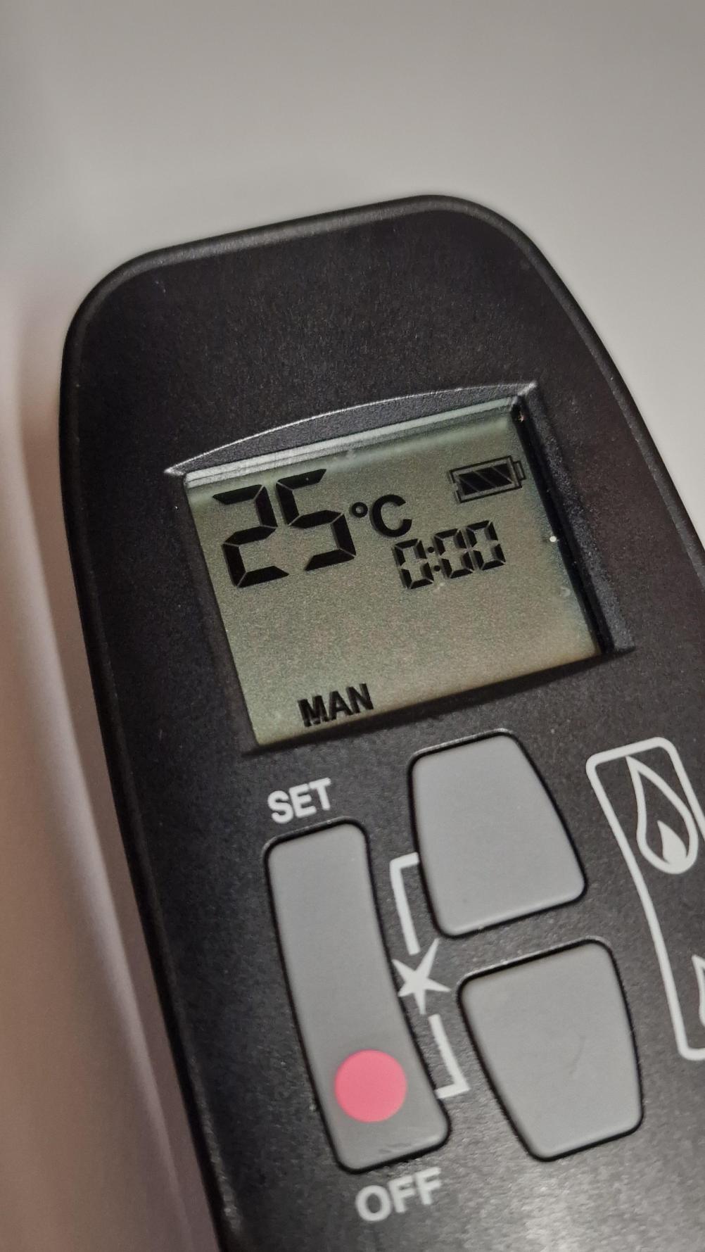 Gazco Mertik Maxitrol  G6R H4T5 GA Remote Control - Inside Image