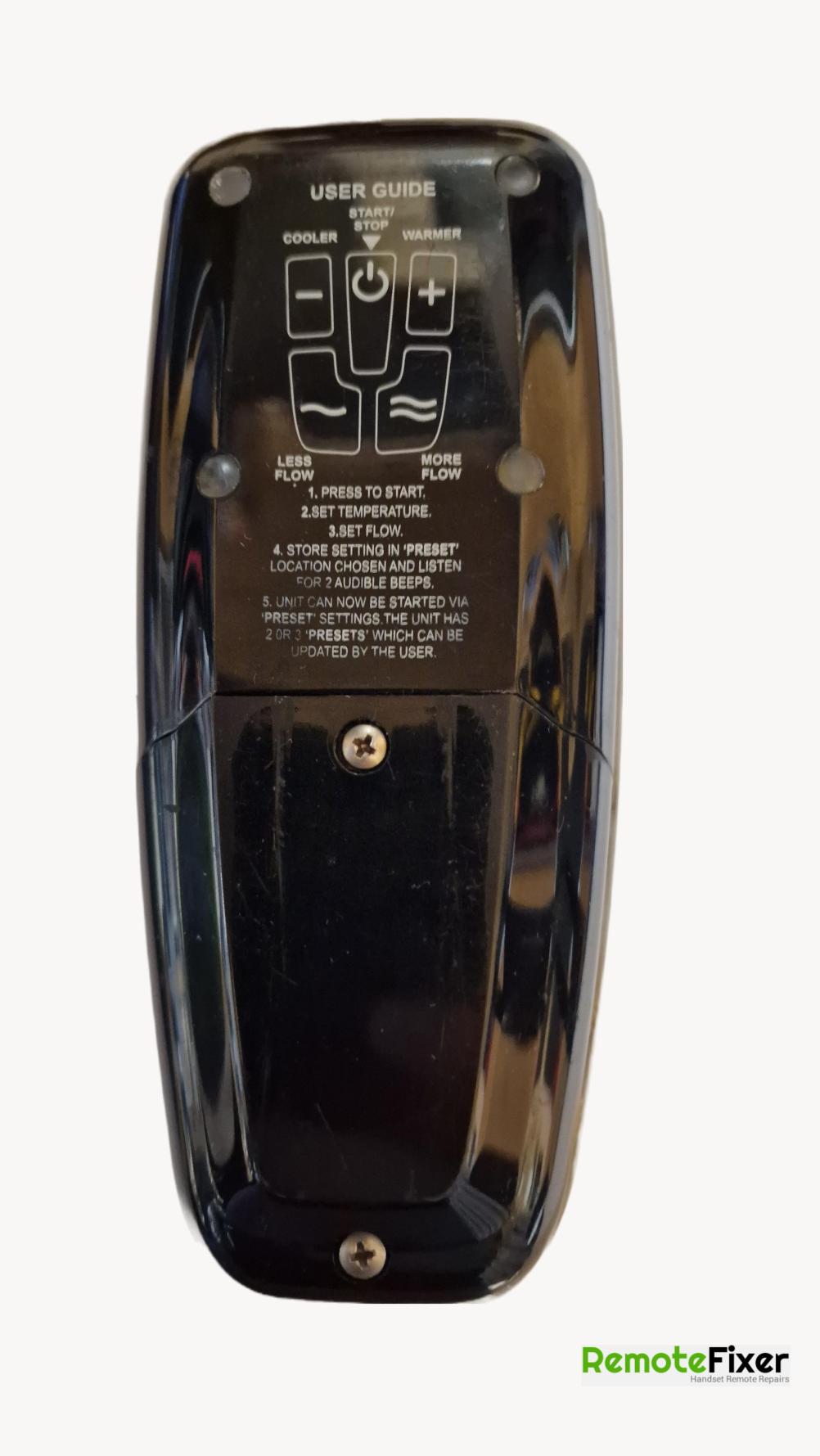 Hudson Reed   Remote Control - Back Image