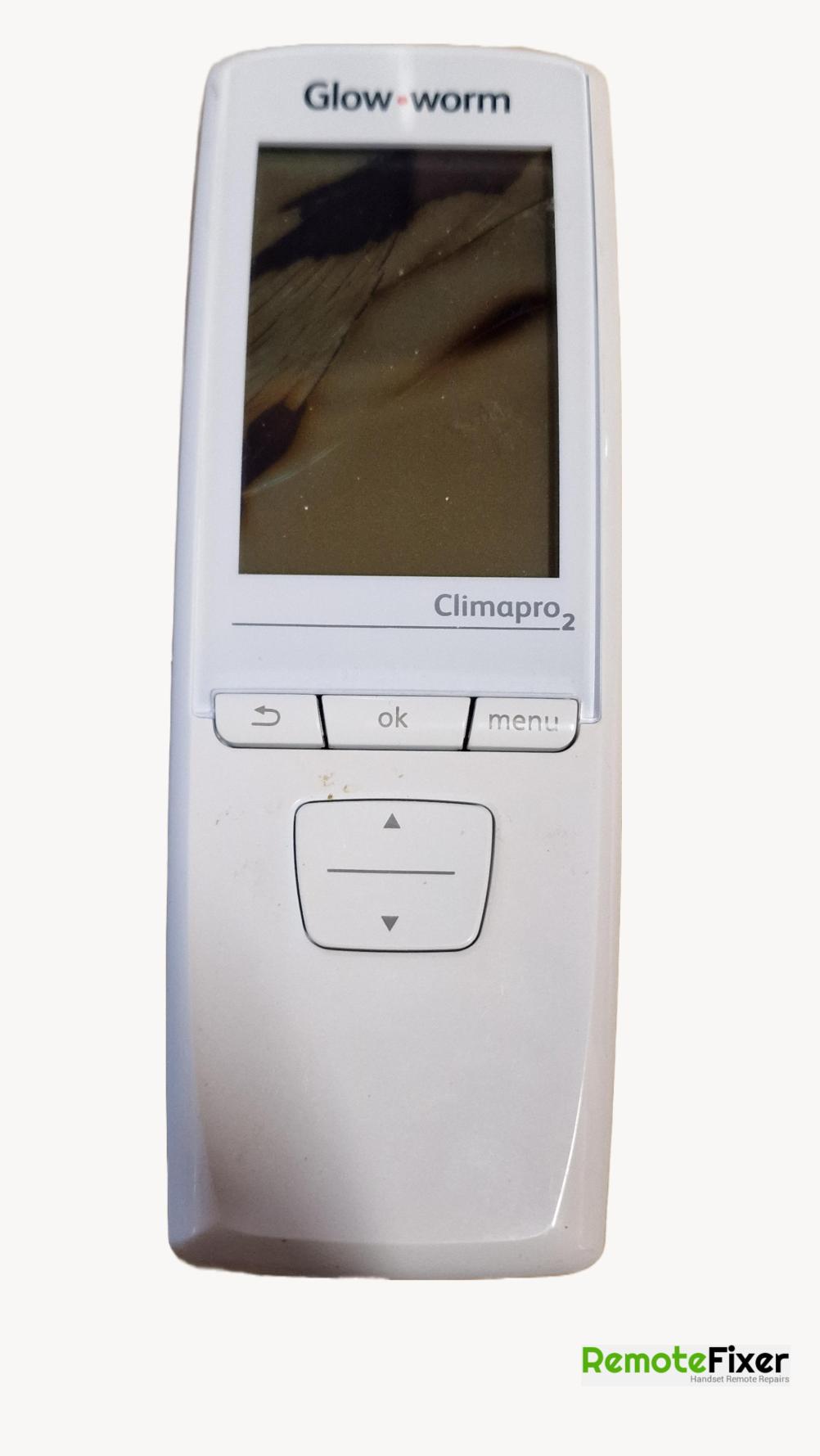 Glow worm  Climapro2  Remote Control - Front Image