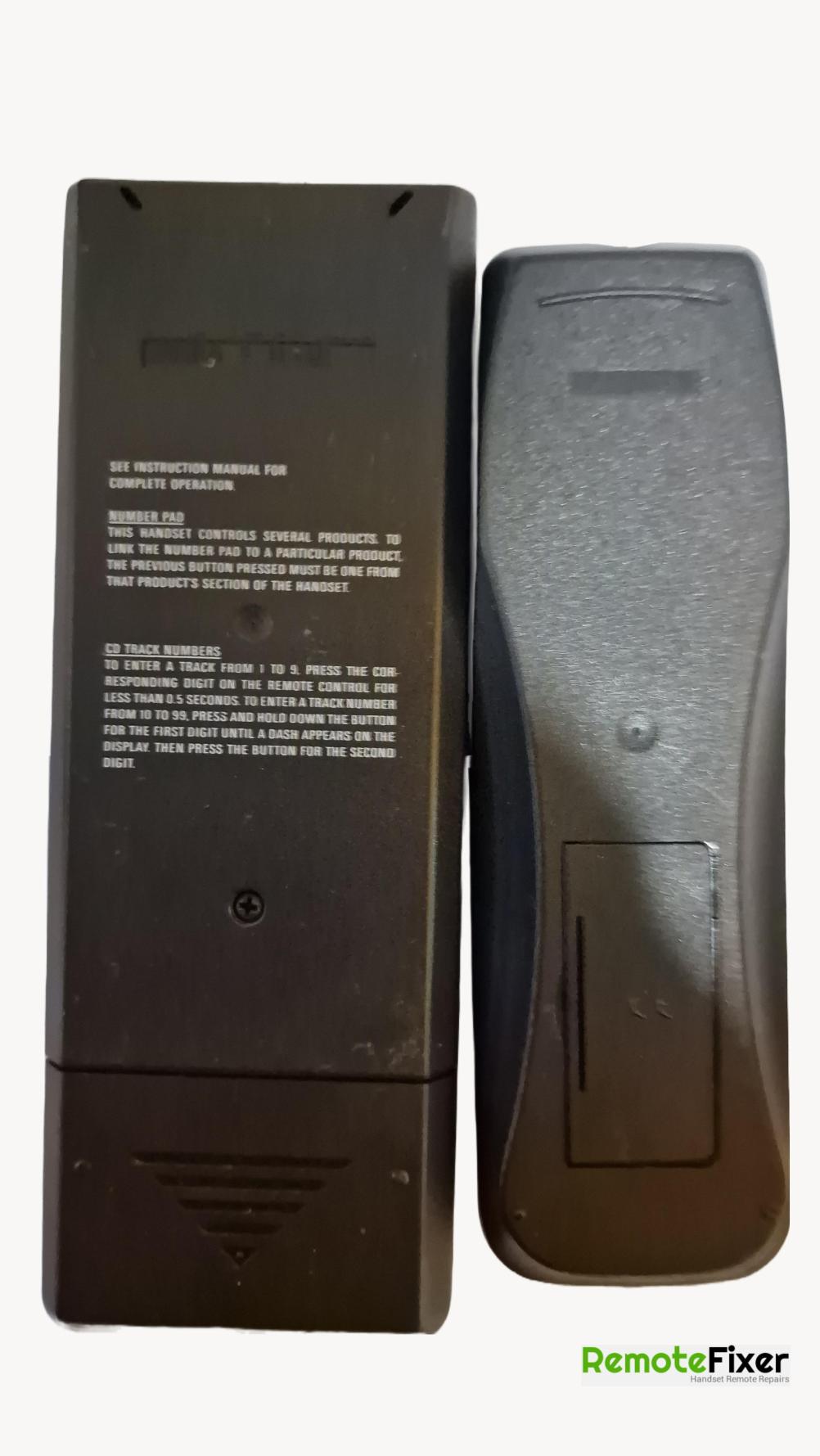 Linn and Arcam  CR289 Remote Control - Back Image