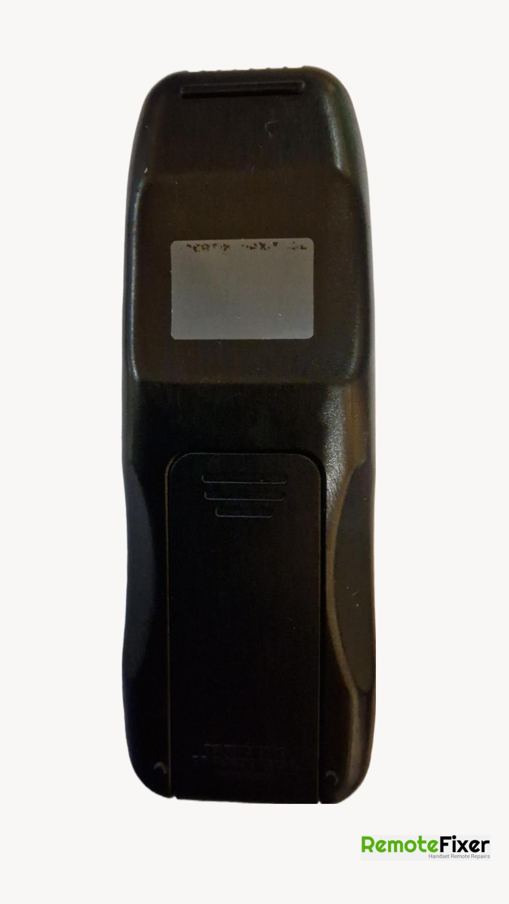 Gazco  Remote Control - Back Image