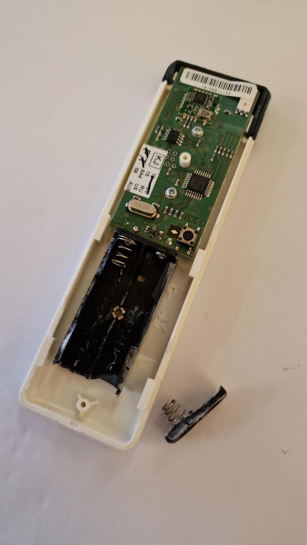 Fakro ZWP 10 Remote Control - Inside Image