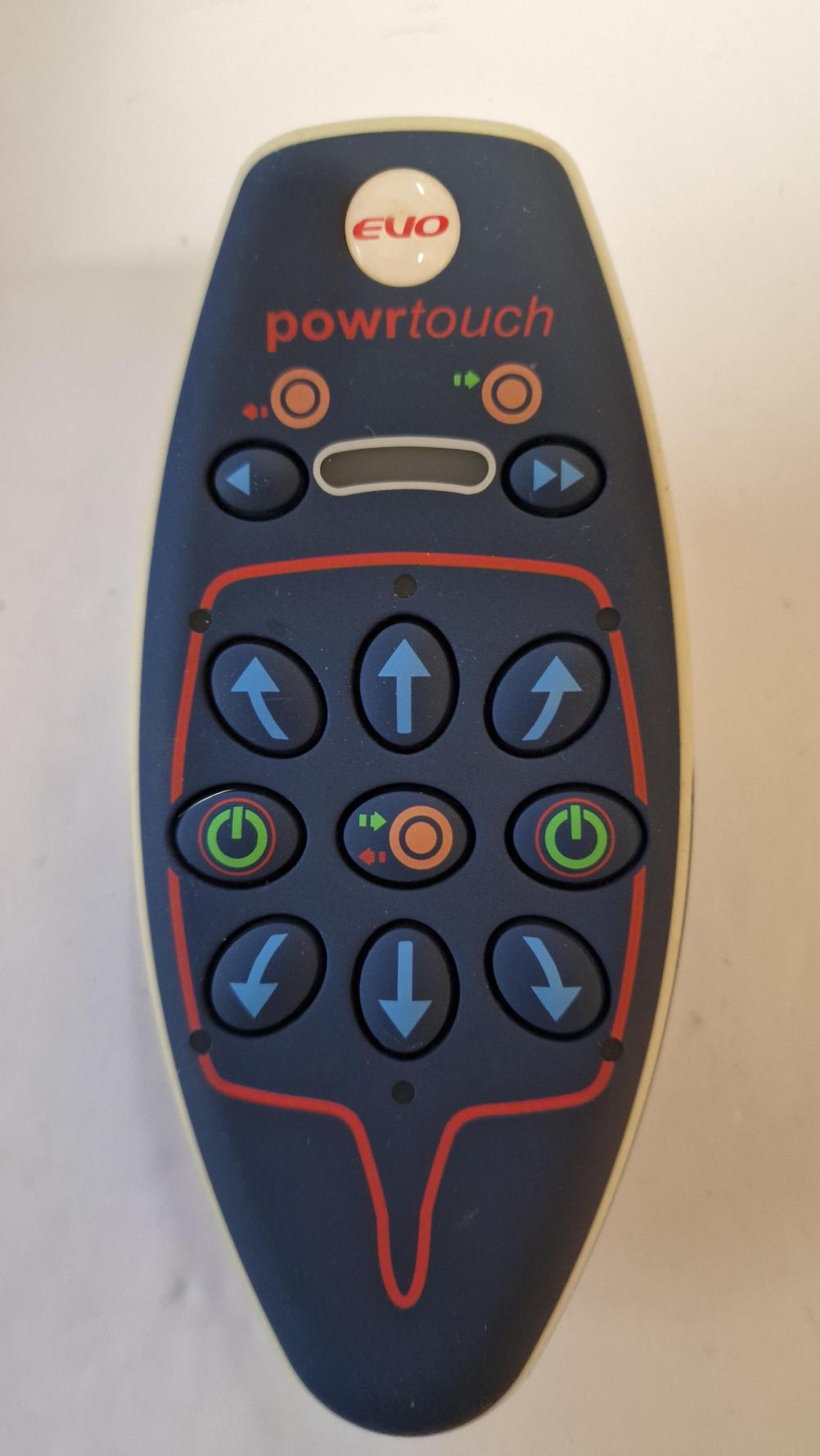 Powrtouch evo   Remote Control - Front Image