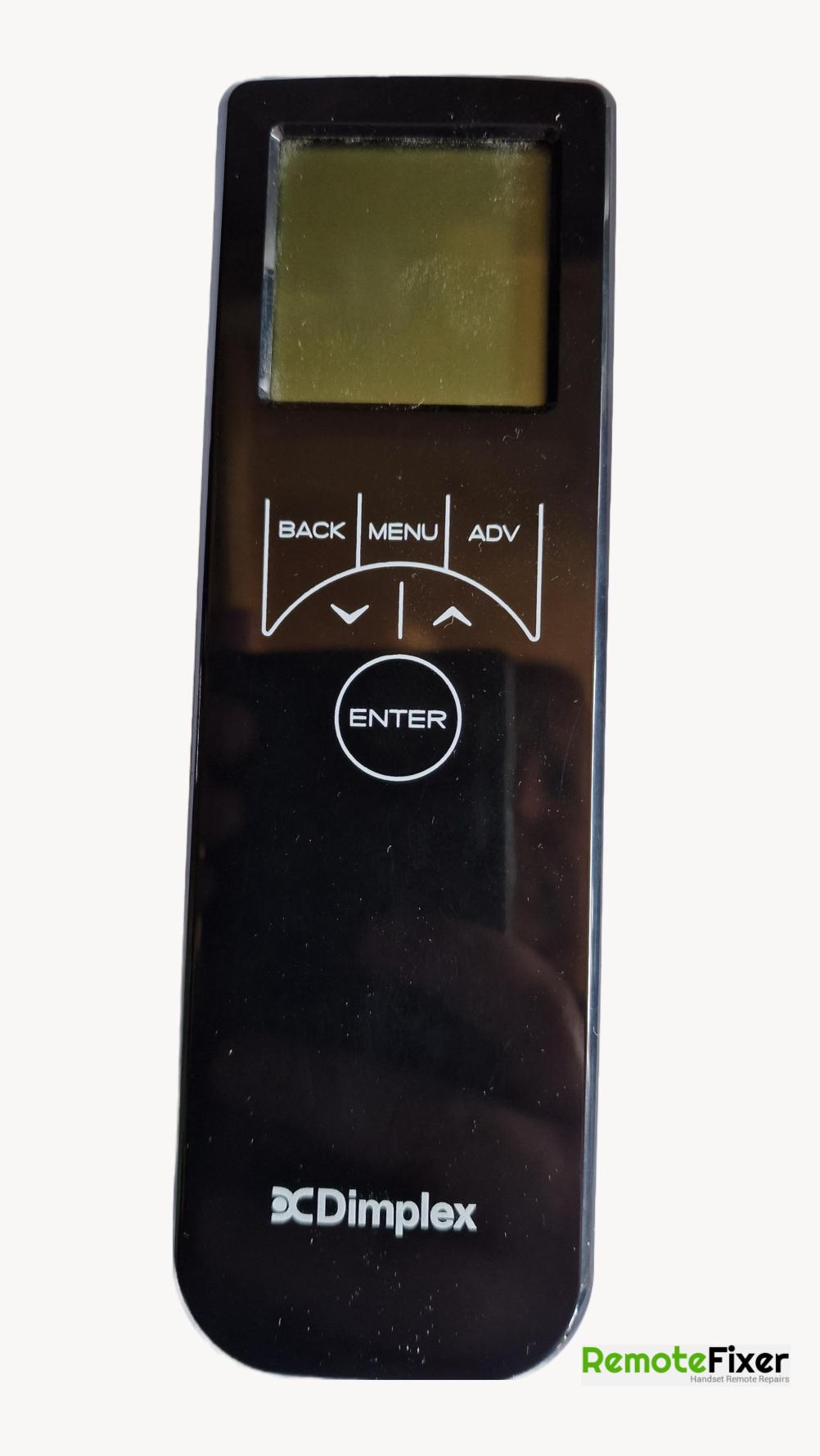 dimplex optimist  Remote Control - Front Image