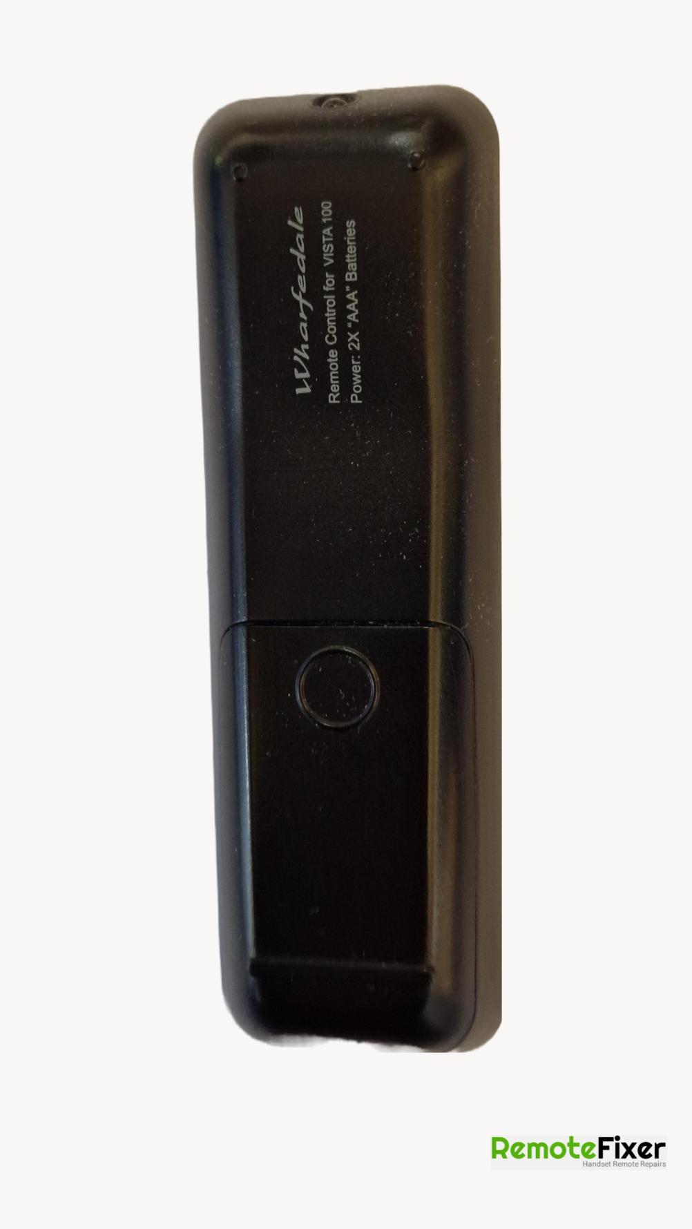 Wharfedale   Remote Control - Back Image