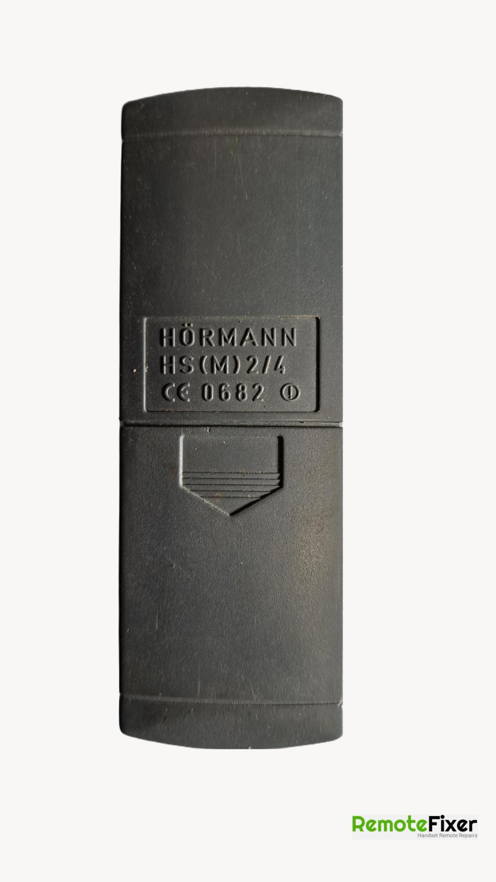 Hormann  HS (M) 2/4 Remote Control - Back Image