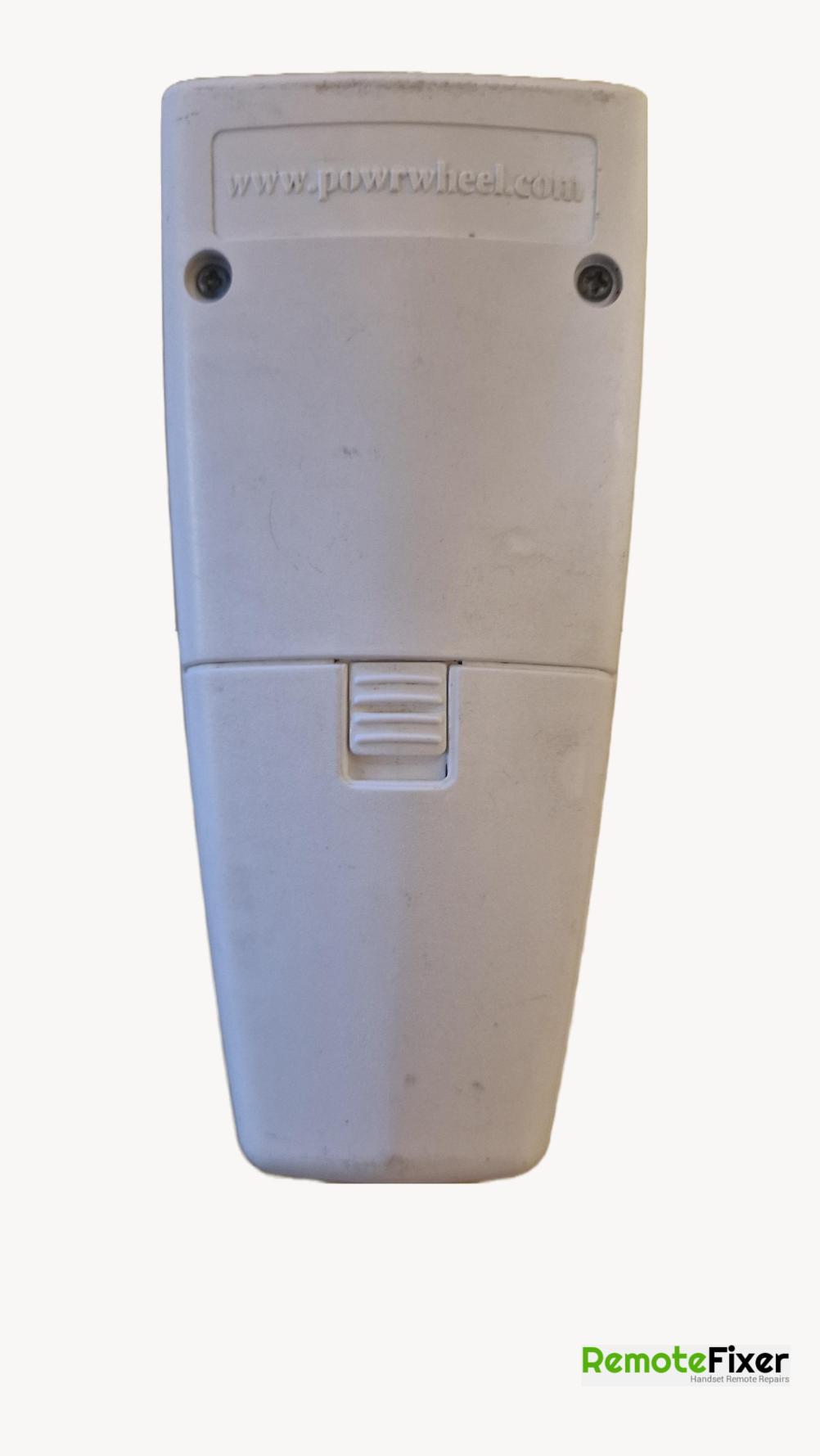 Powrtouch  Remote Control - Back Image