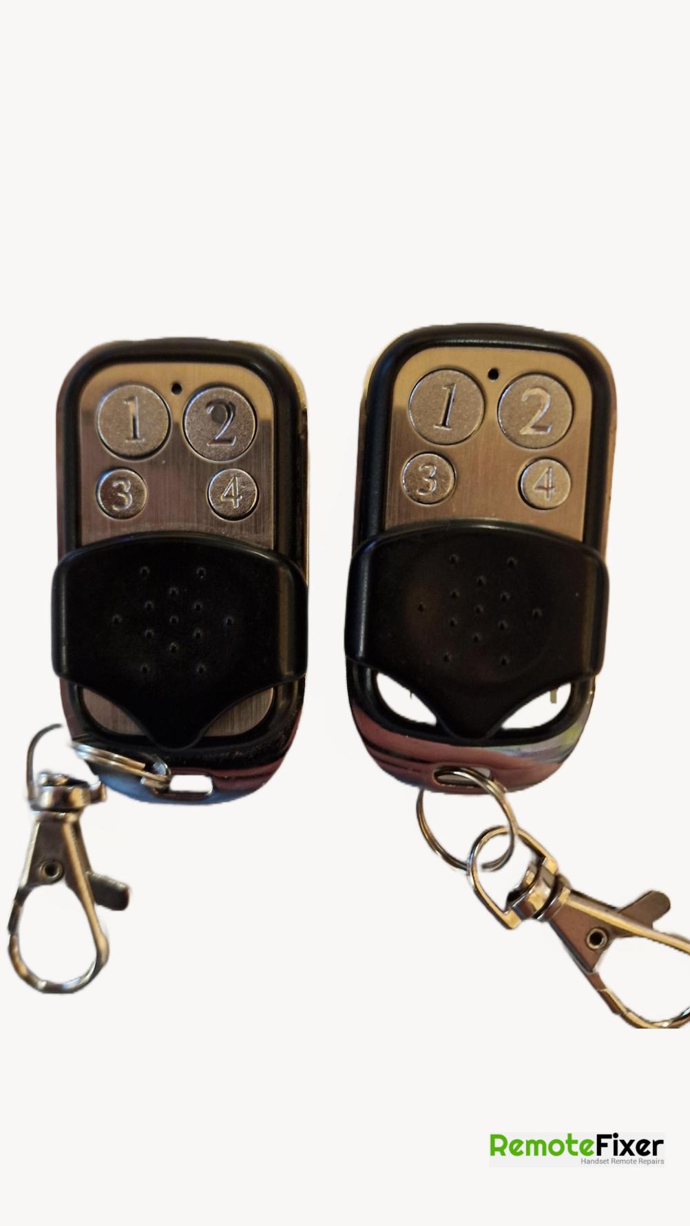 Cordial garage  Remote Control - Front Image