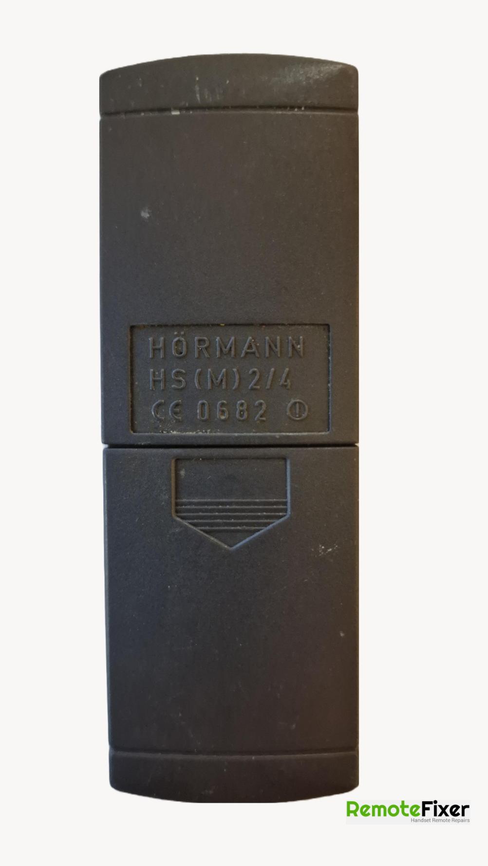 Hormann   Remote Control - Back Image