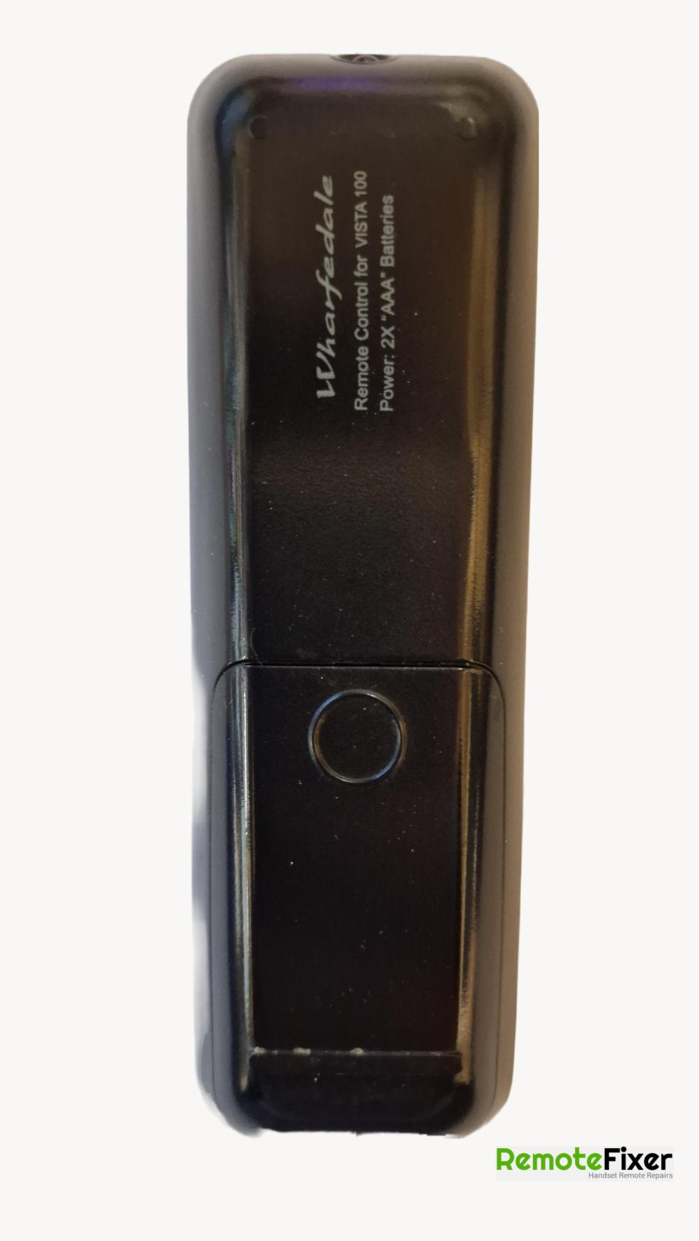 Wharfdale  Remote Control - Back Image