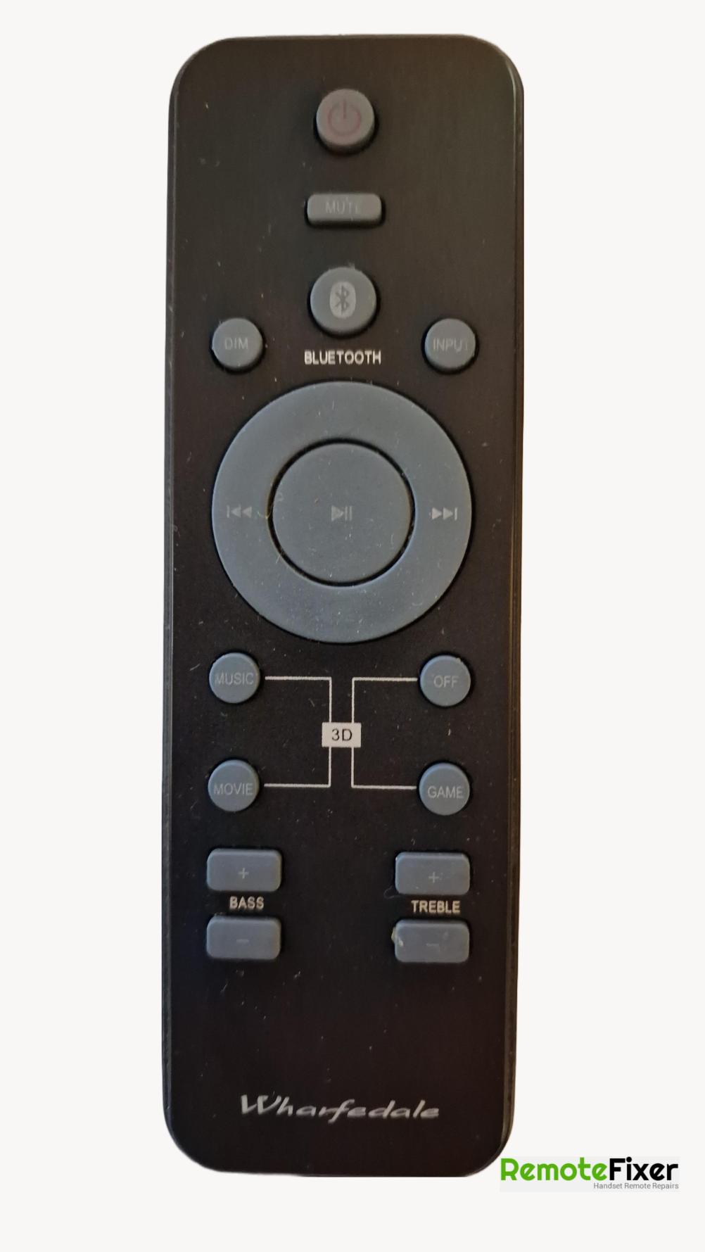 Wharfdale  Remote Control - Front Image