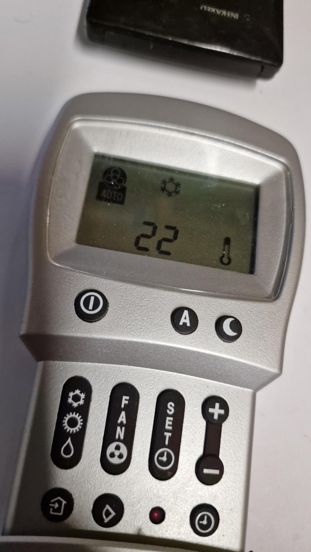 Xpelair Remote Control - Inside Image
