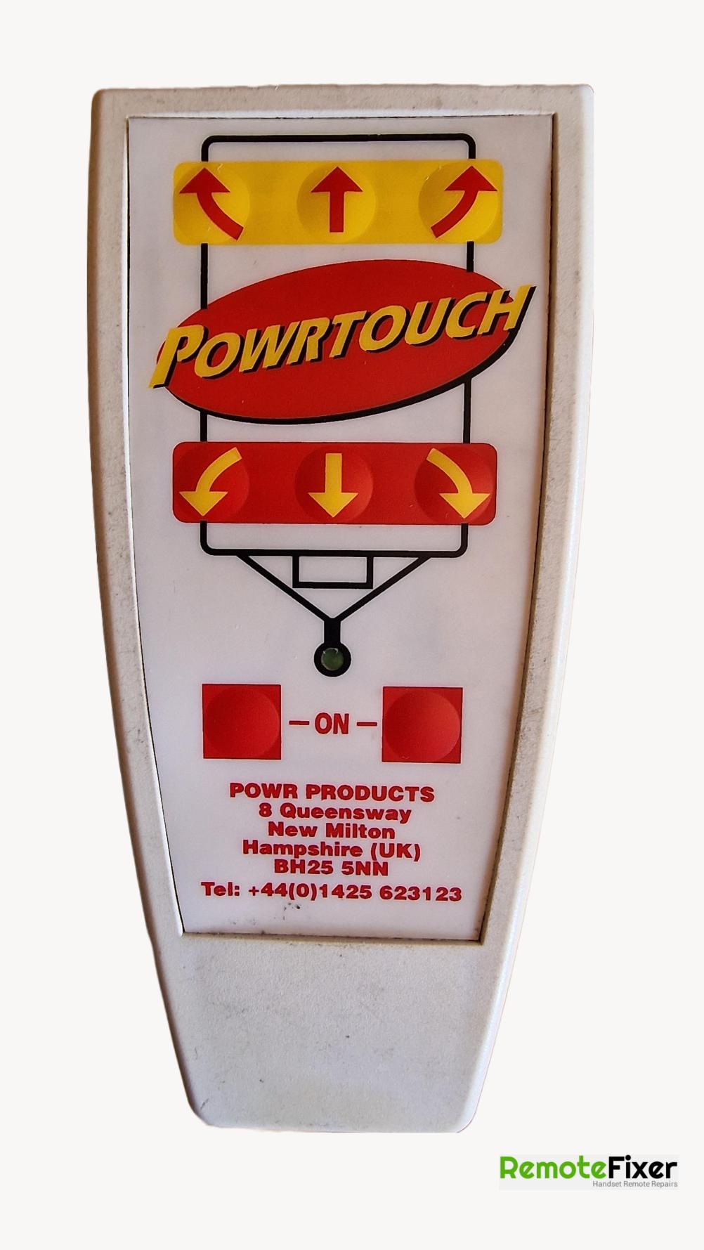 Powertouch  Remote Control - Front Image