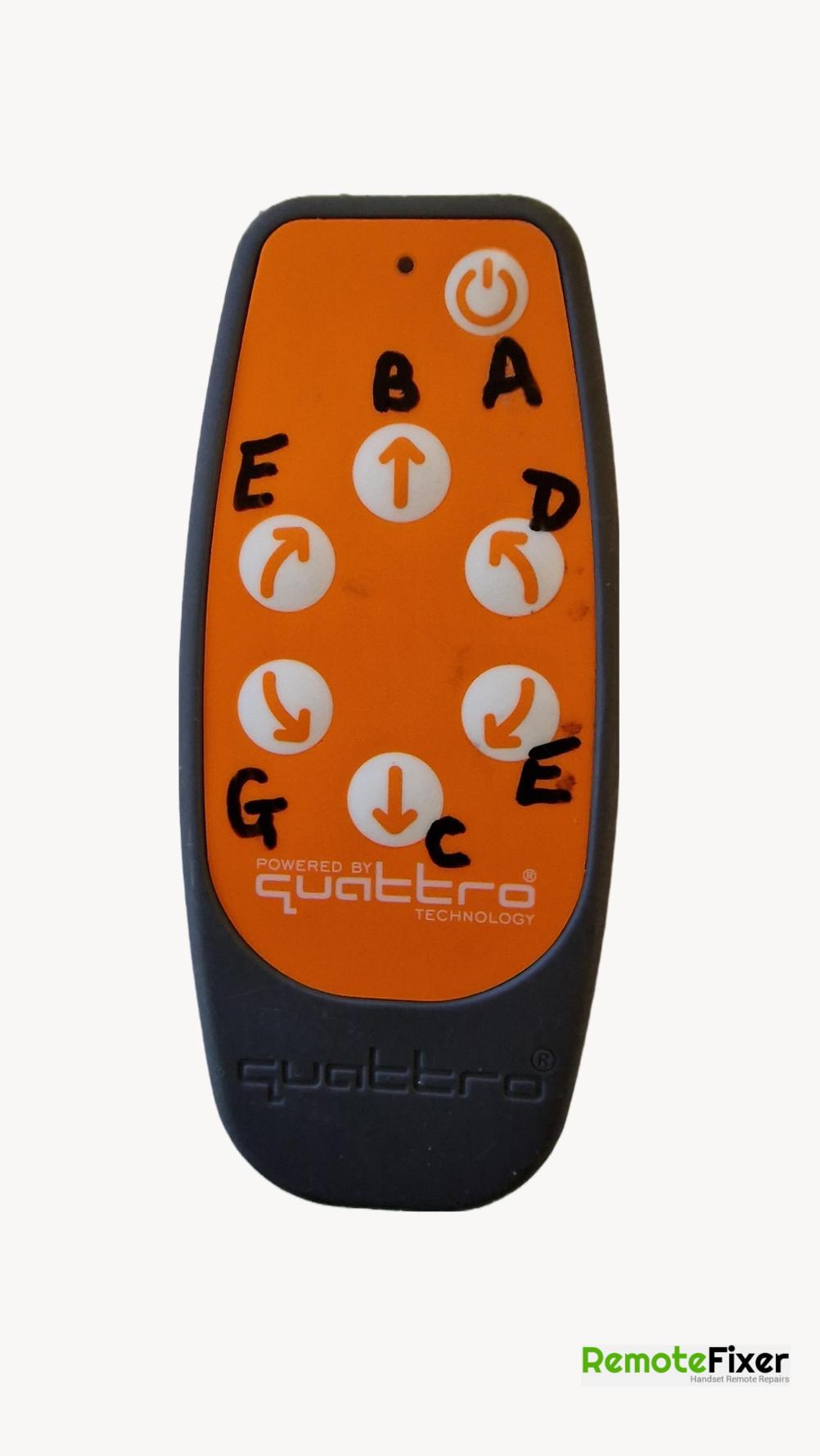 Quattro  Remote Control - Front Image