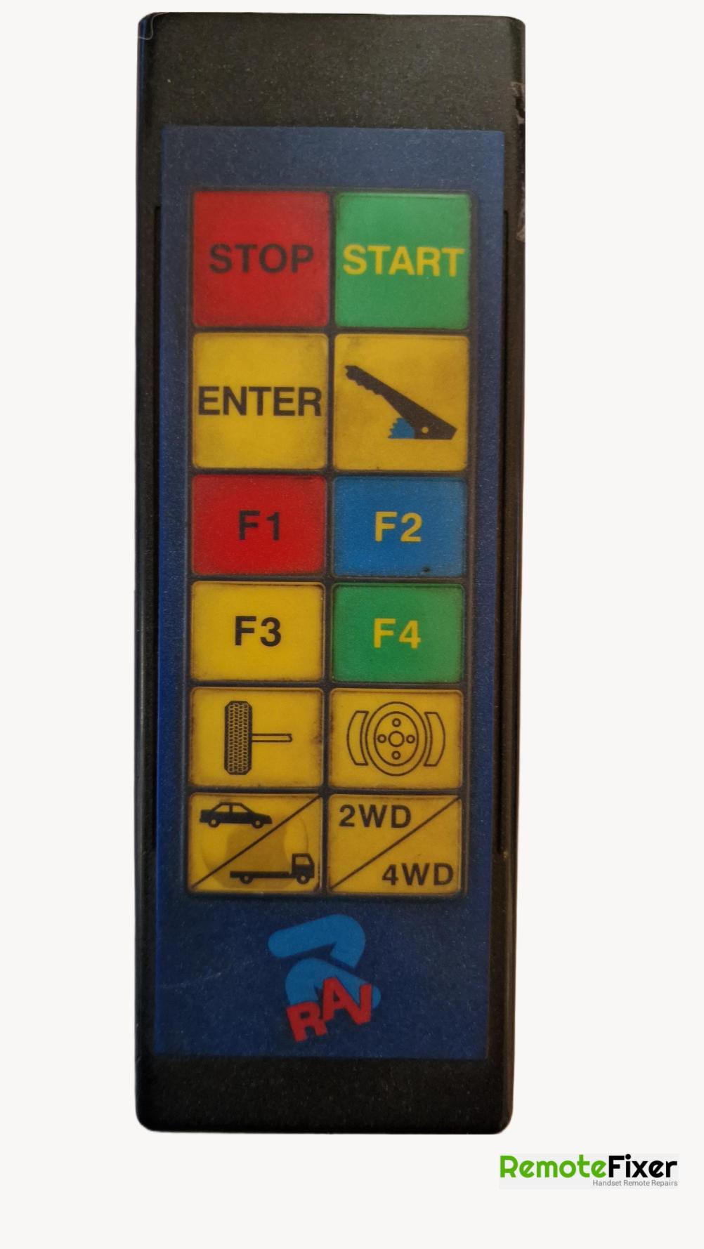 Ravaglioli rt009/4s Remote Control - Front Image