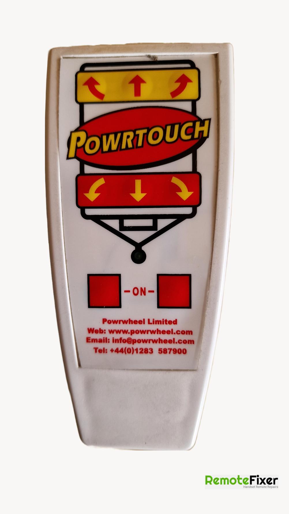 Powrtouch  Remote Control - Front Image