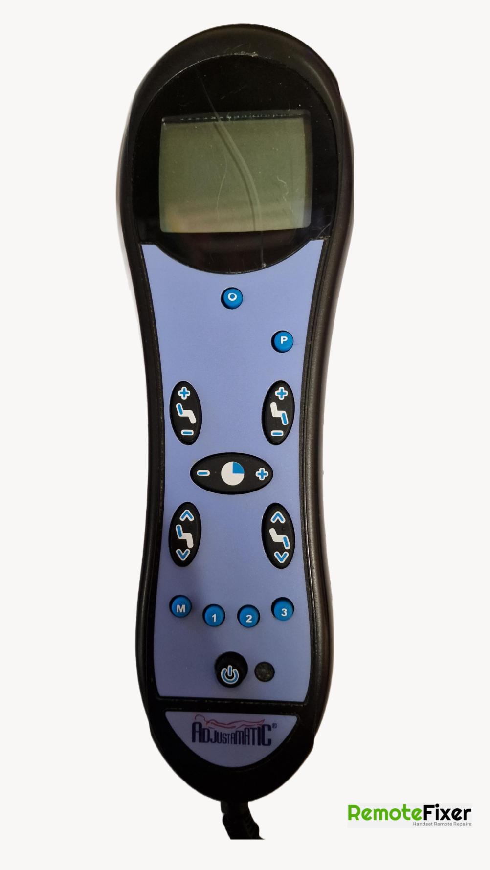 ADJUSTAMATIC  Remote Control - Front Image