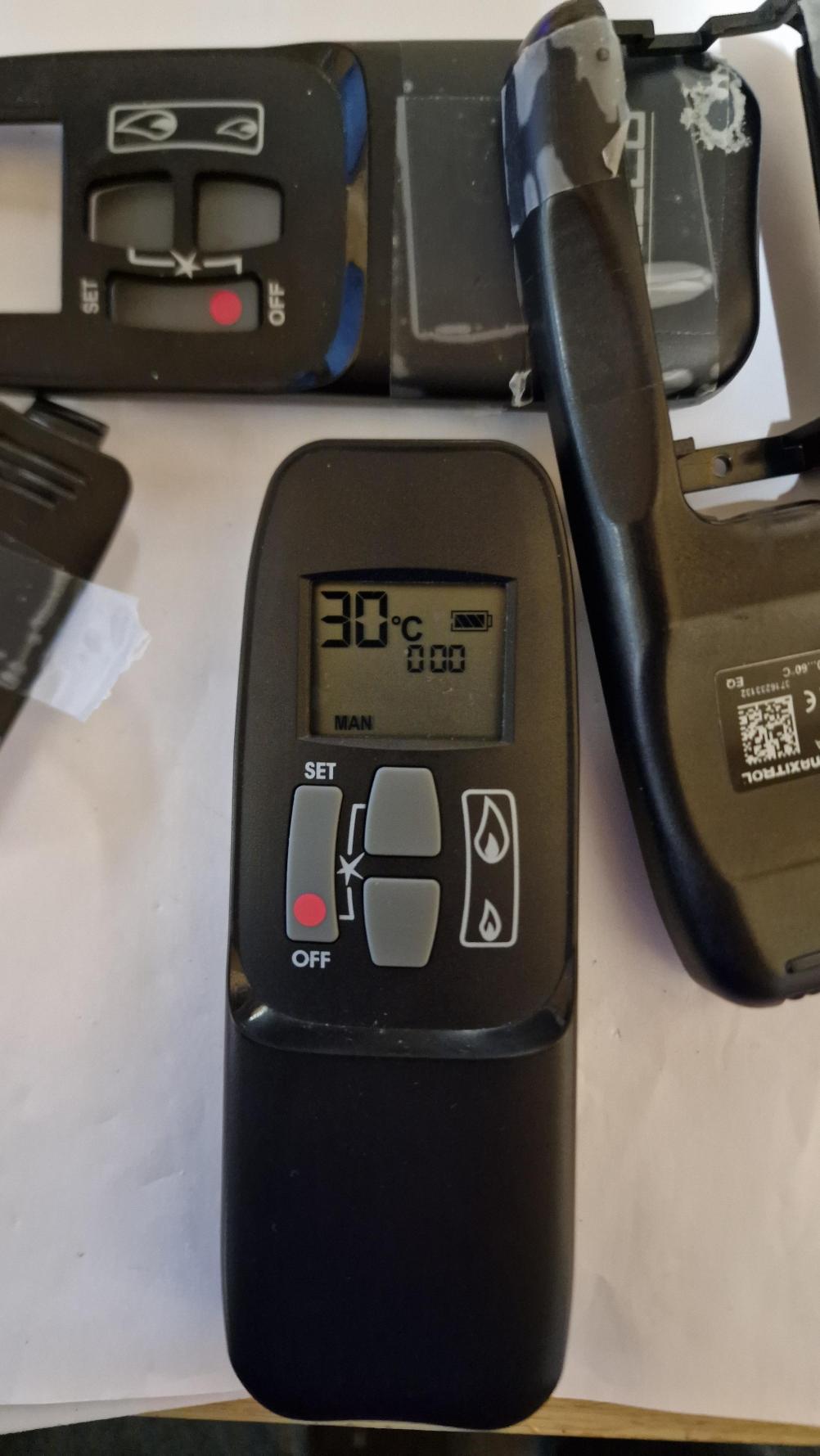 Gazco Mertik Maxitrol  Remote Control - Inside Image