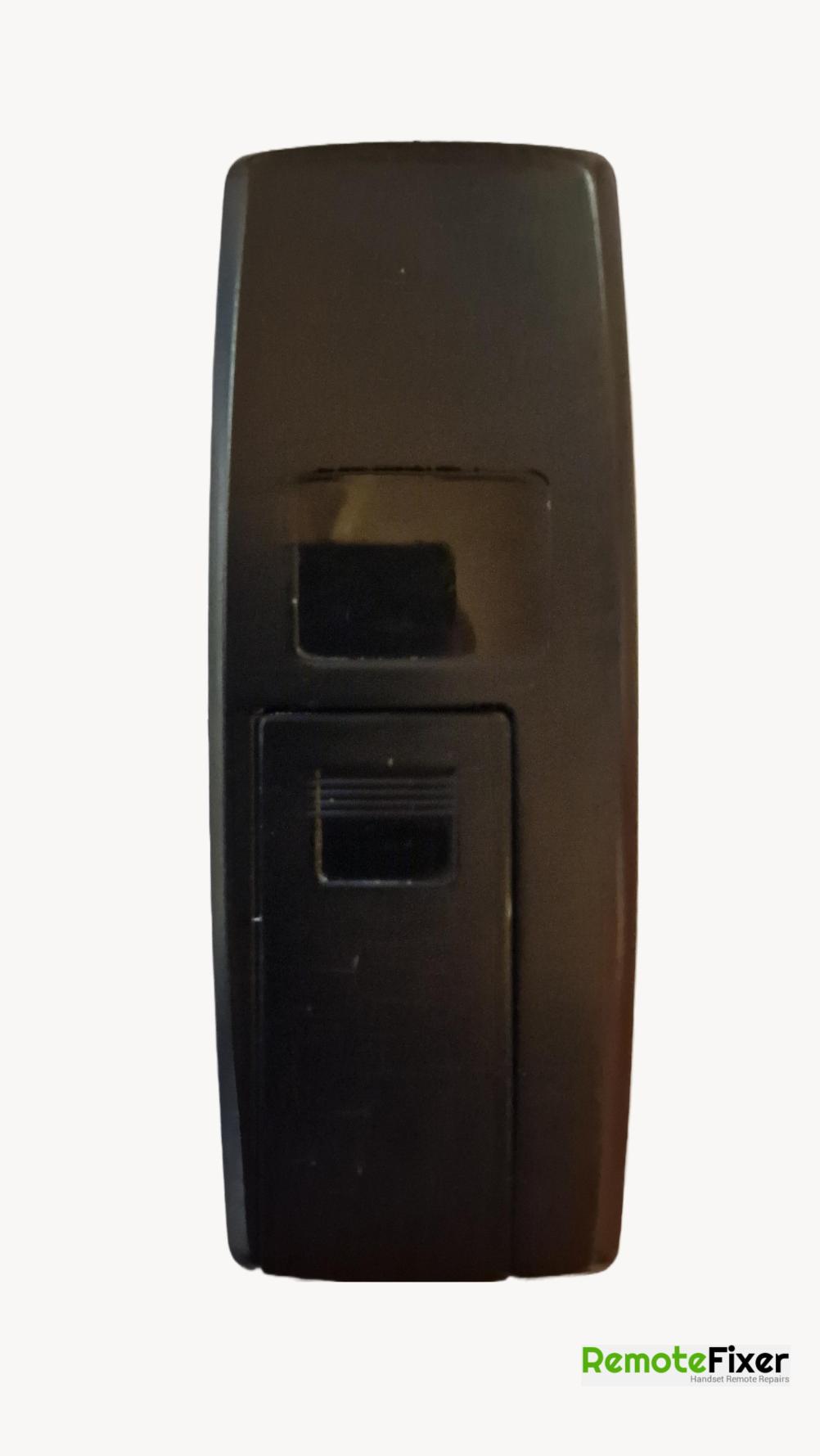 Valor  Remote Control - Back Image