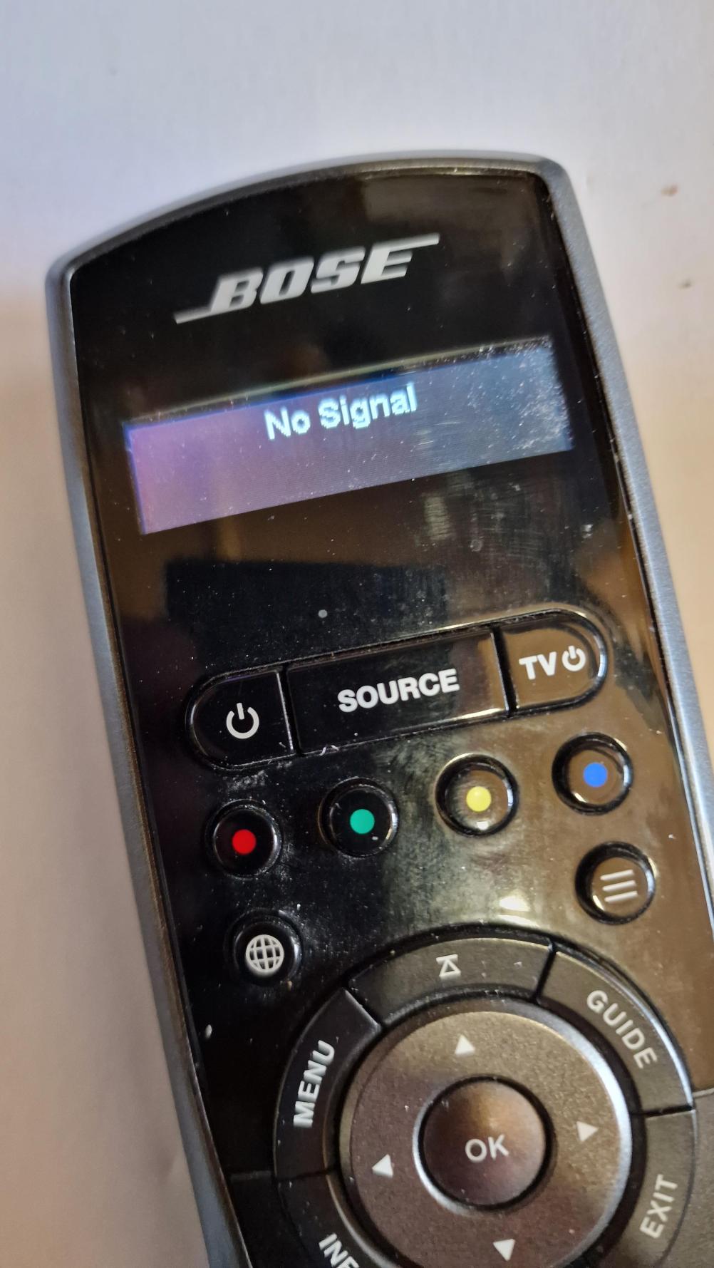 Bose  Remote Control - Inside Image