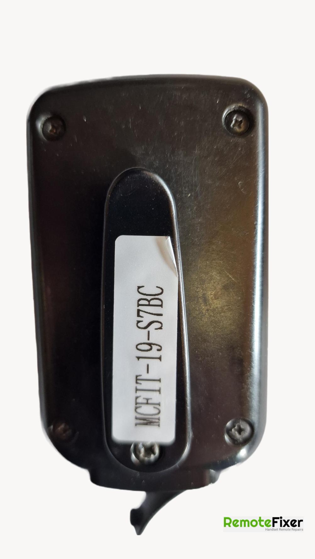 Motocaddy S7 Remote Control - Back Image