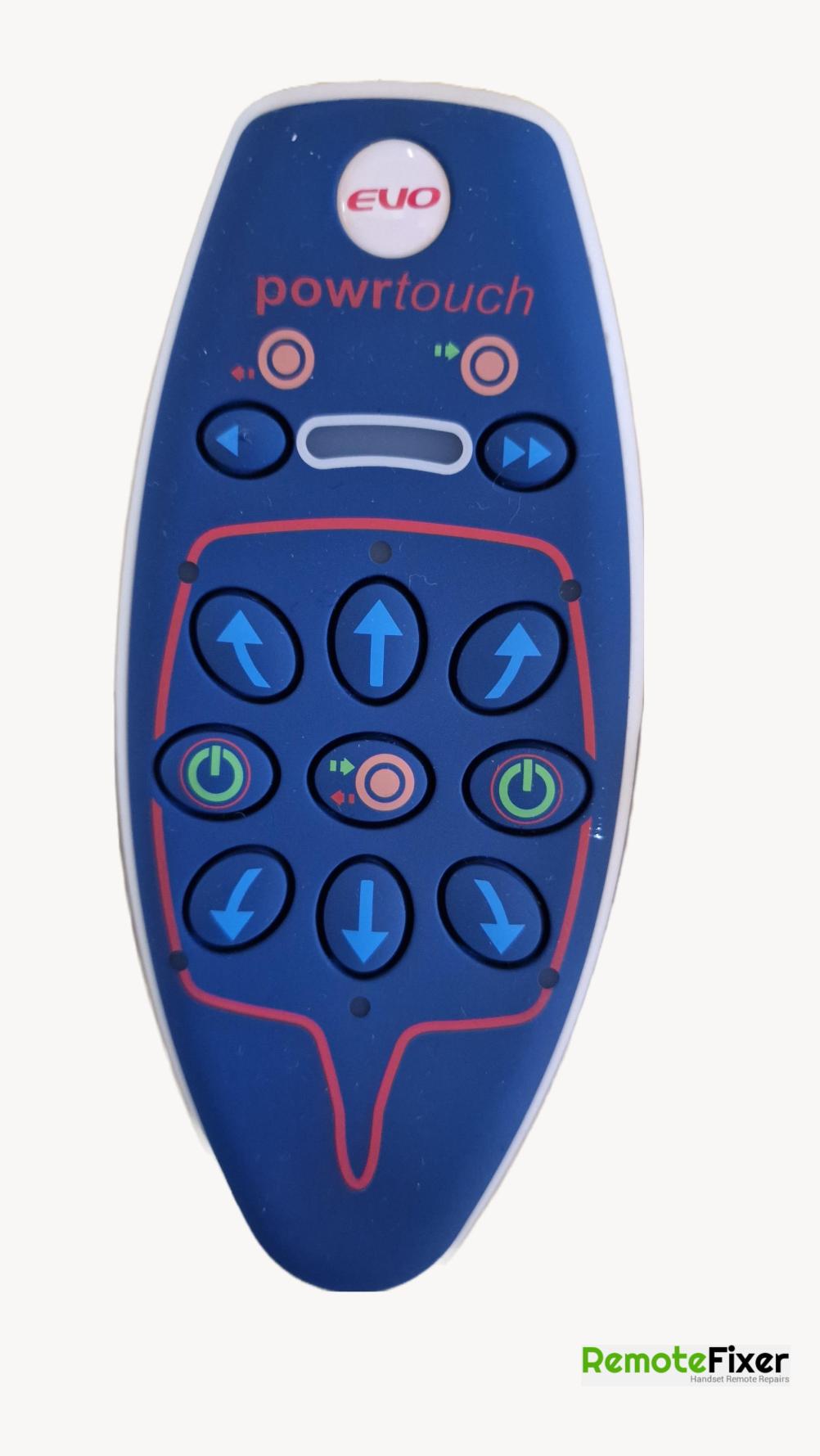 POWRTOUCH  EVO Remote Control - Front Image