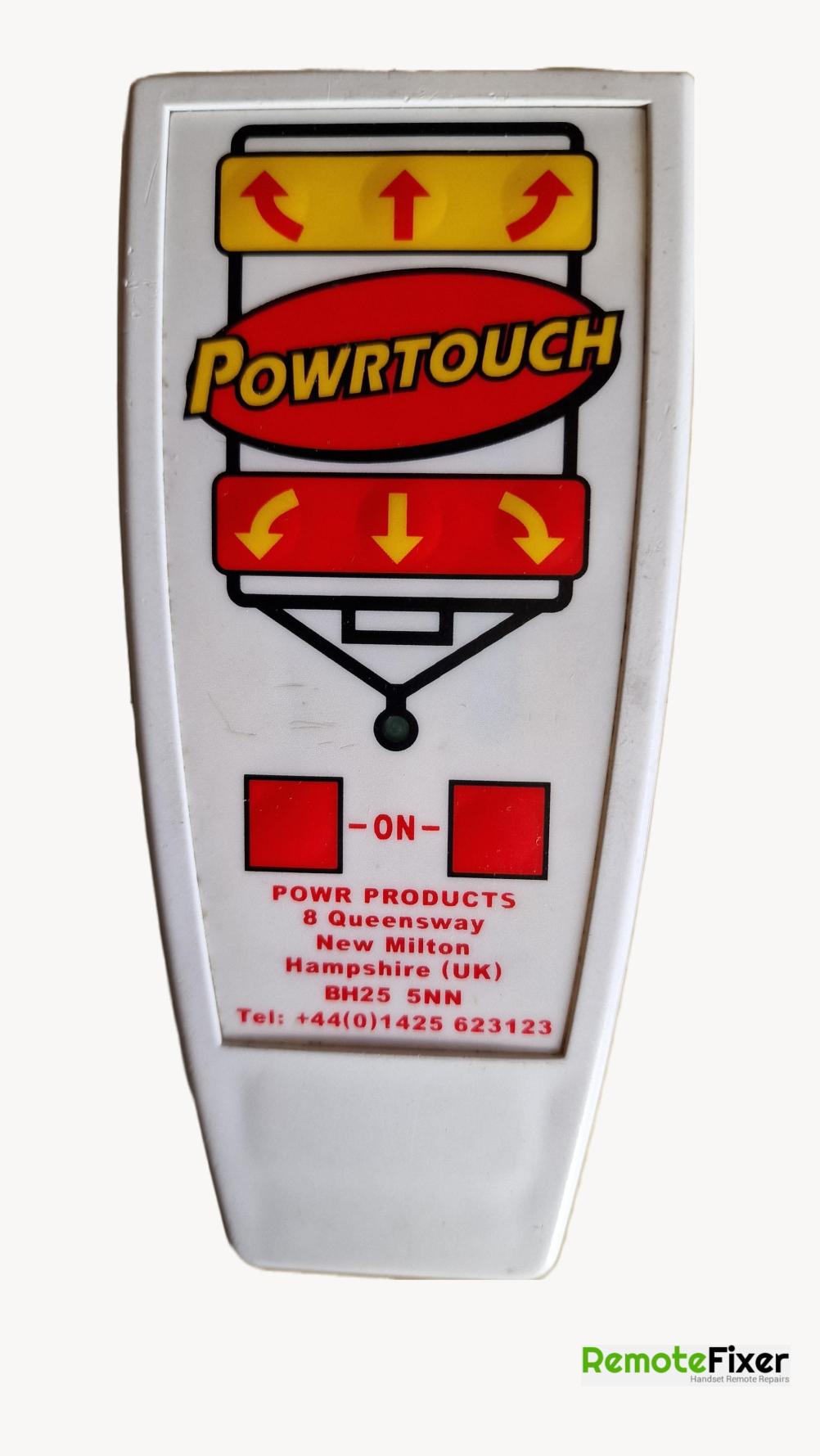 Powetouch  Remote Control - Front Image