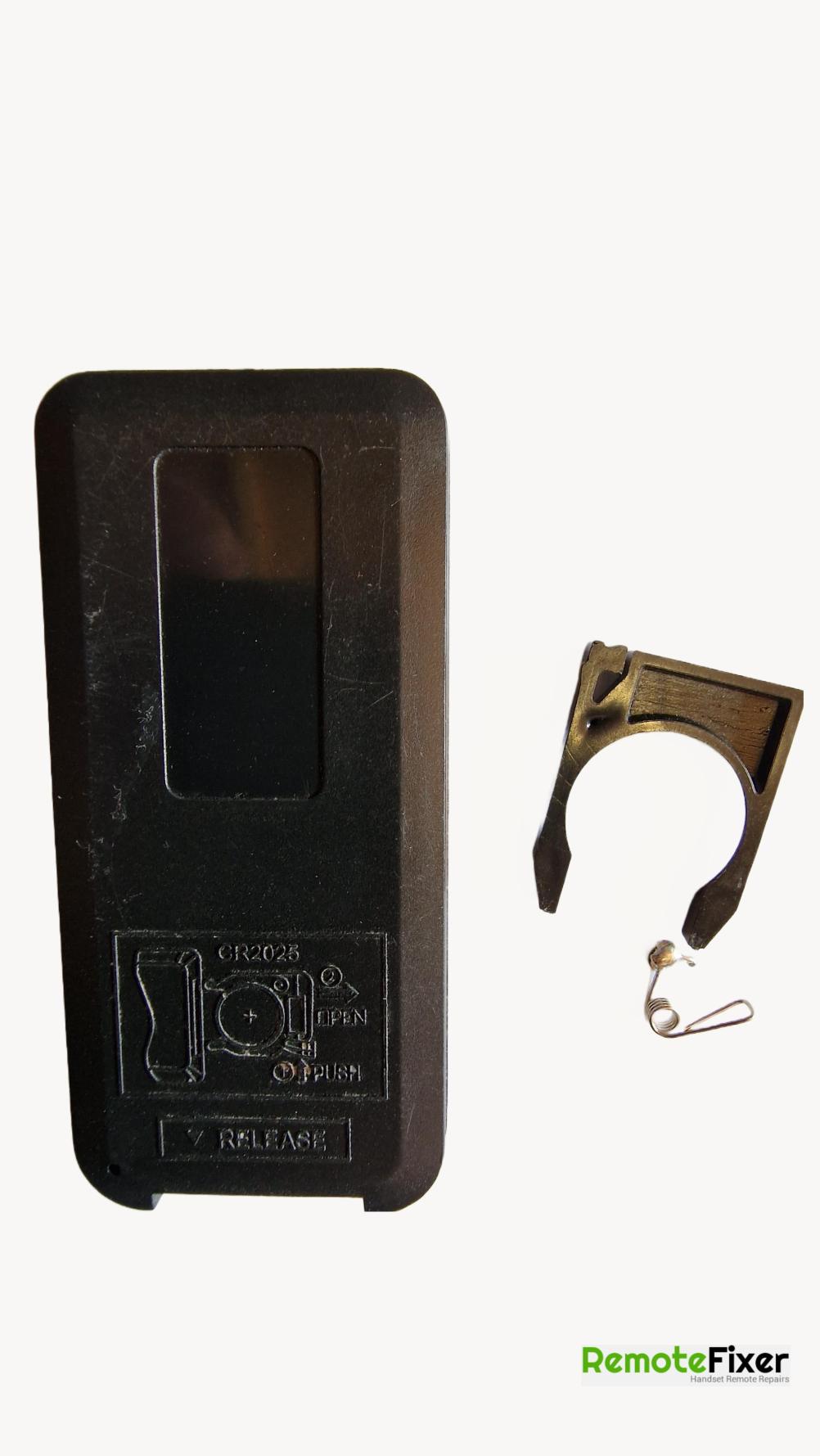 Heater  Remote Control - Back Image