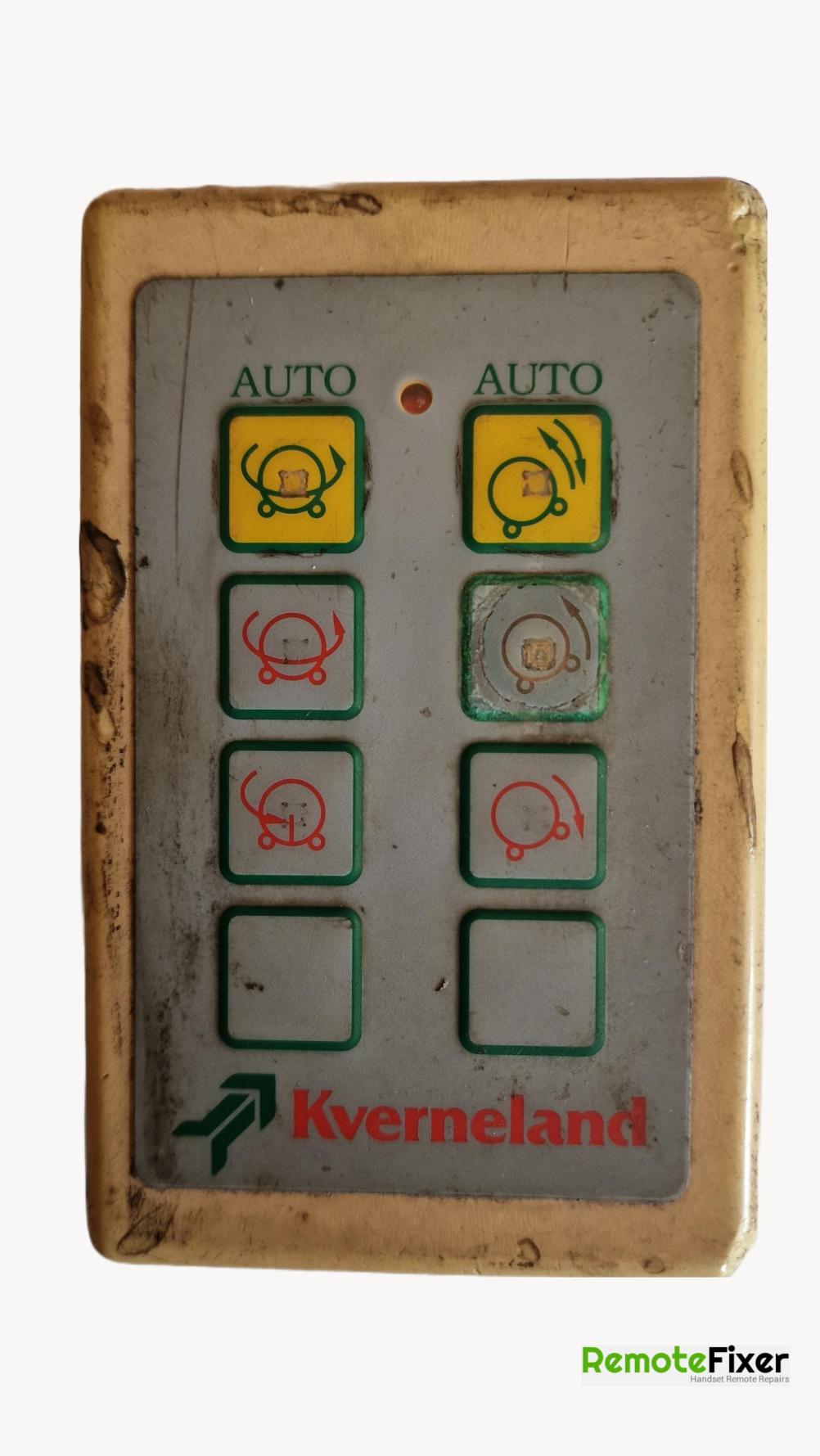 Kvernland  7558  Remote Control - Front Image