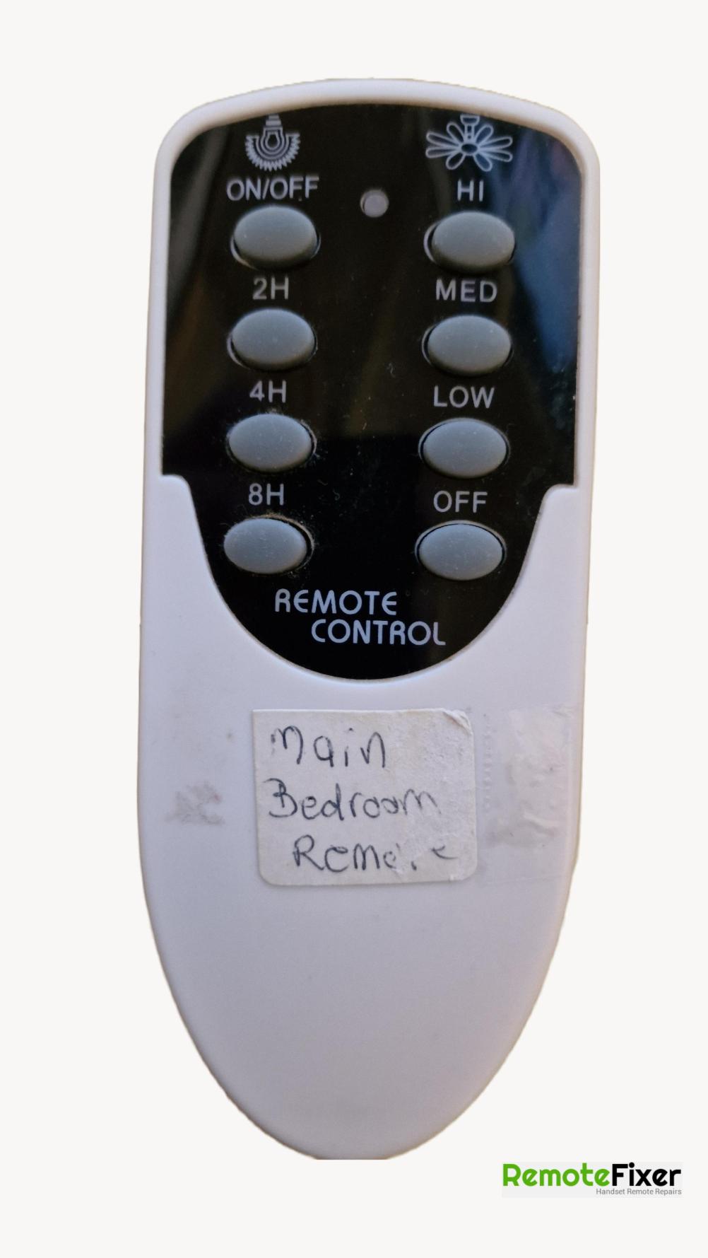 AA3  Remote Control - Front Image