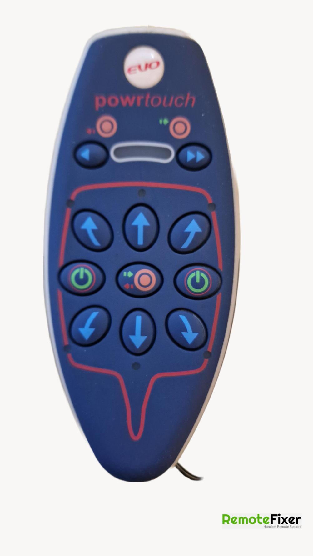 powrtouch  Remote Control - Front Image