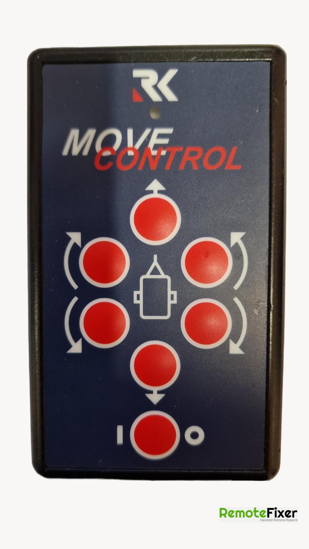 RK  Move Control Remote Control - Front Image