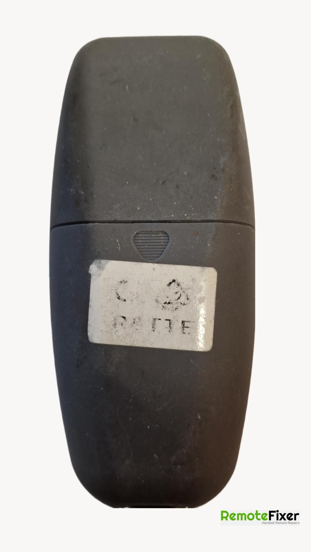 Quattro  Remote Control - Back Image