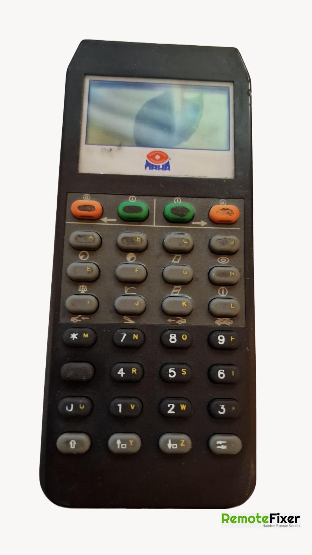 MAHA  Remote Control - Front Image